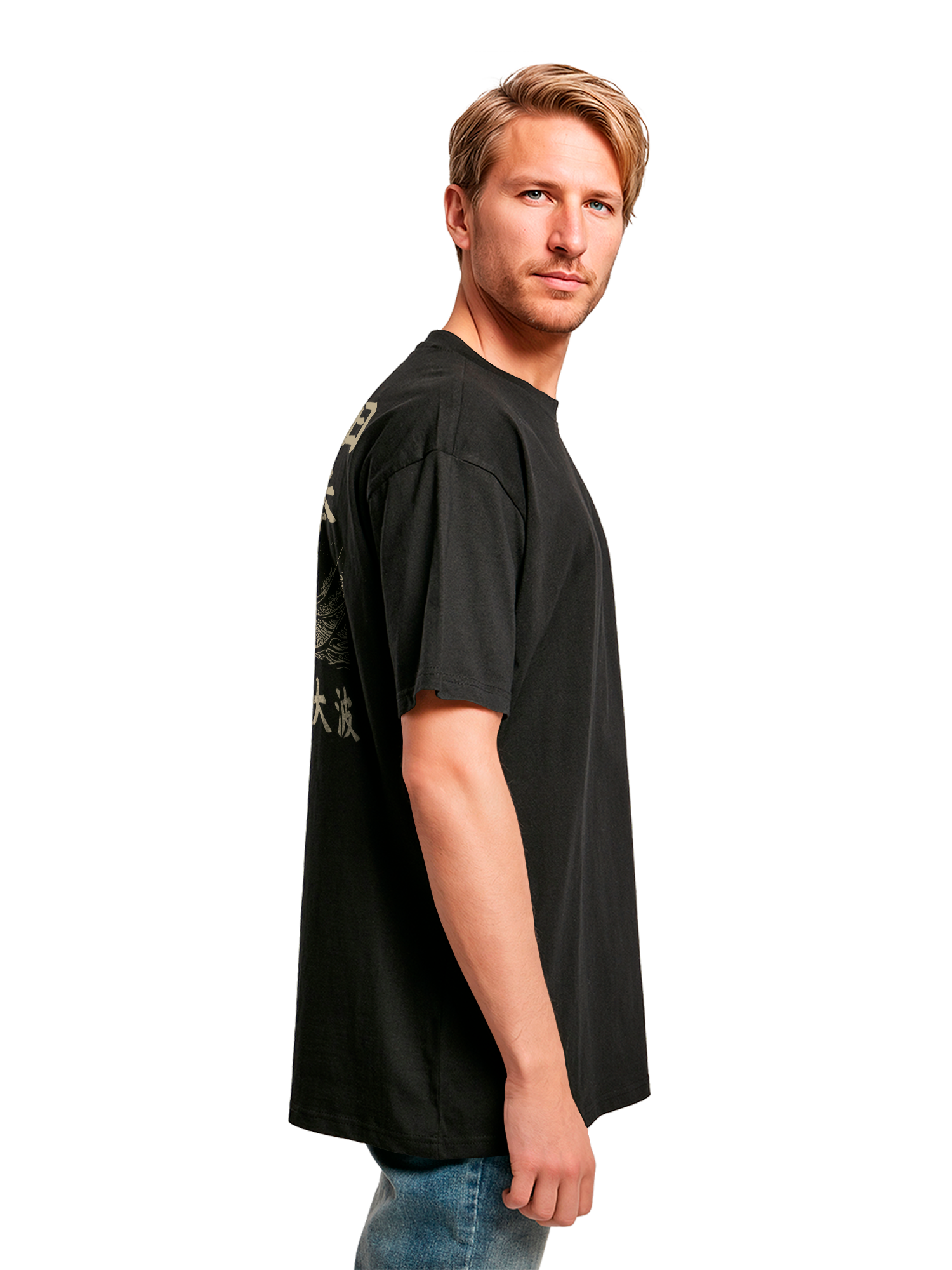 Kanagawa Wave Heavy Oversize T-Shirt