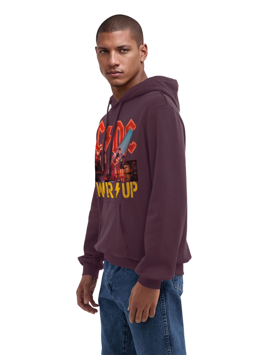 ACDC PWRUP Stage Lights Herren Hoodie