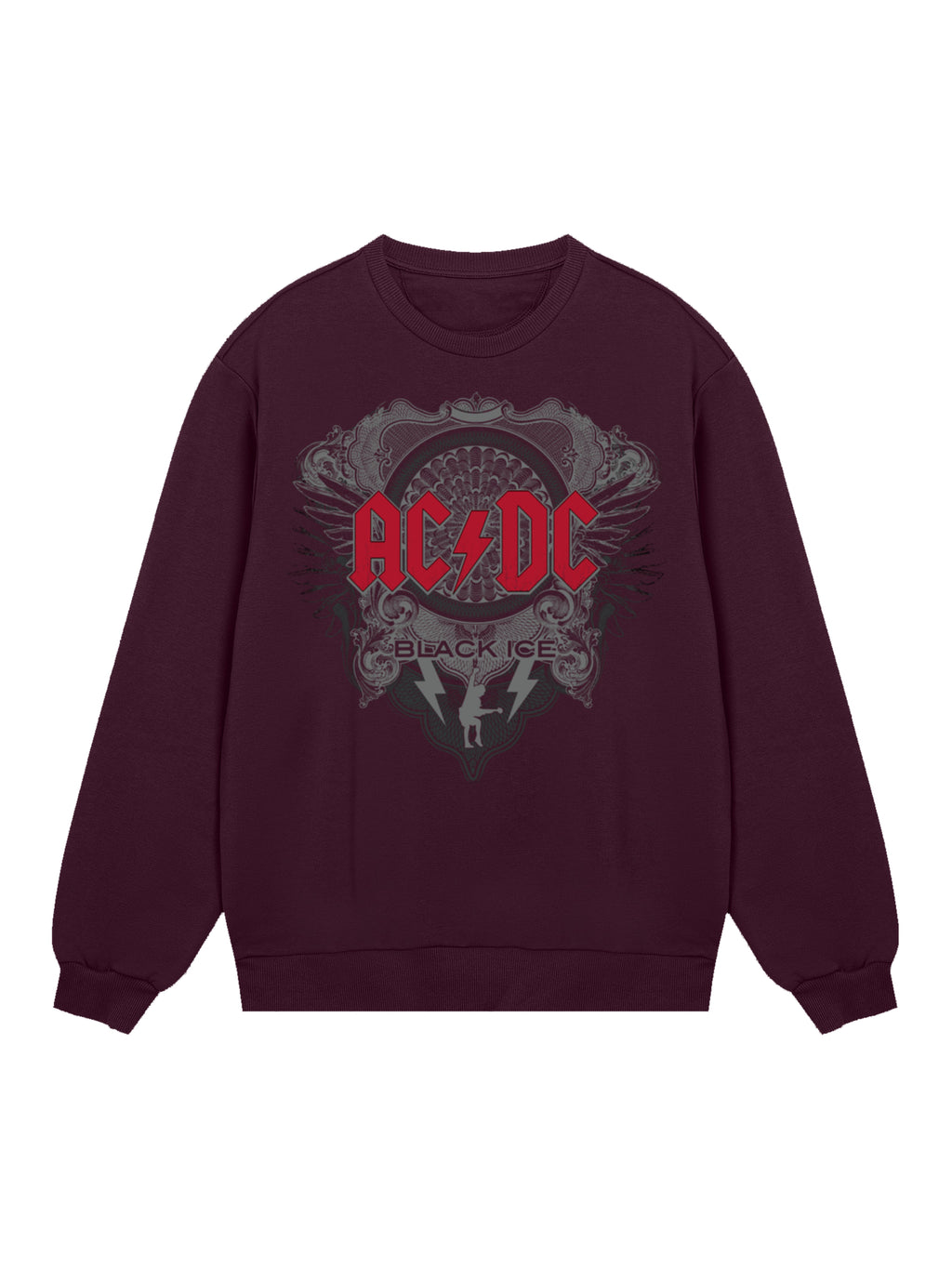 AC/DC Black Ice Men's Organic Sweatshirt