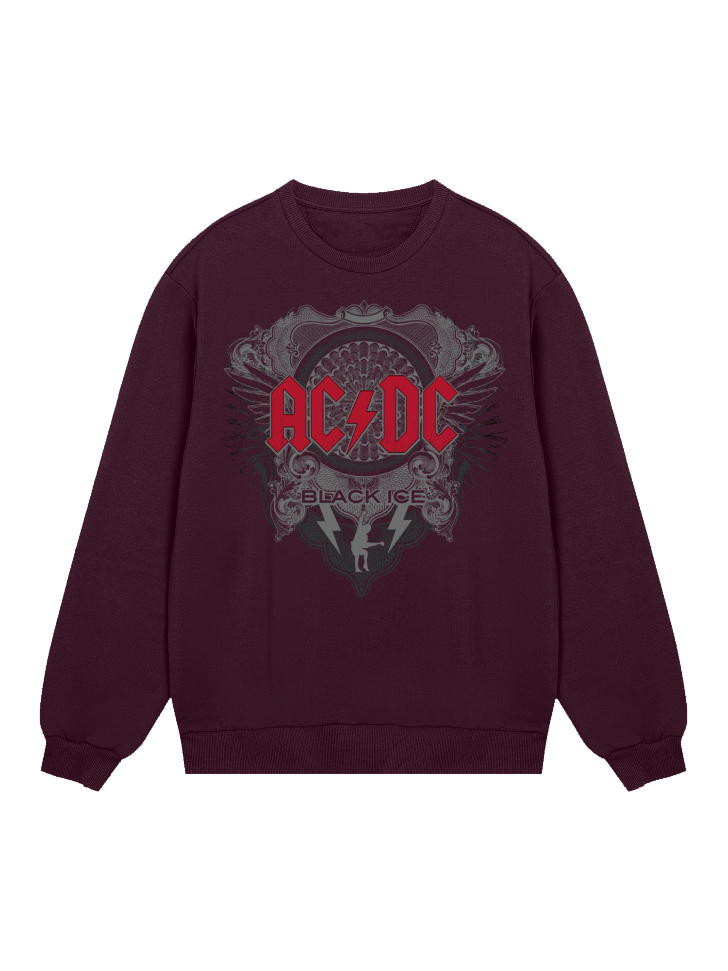 AC/DC Black Ice Men's Organic Sweatshirt