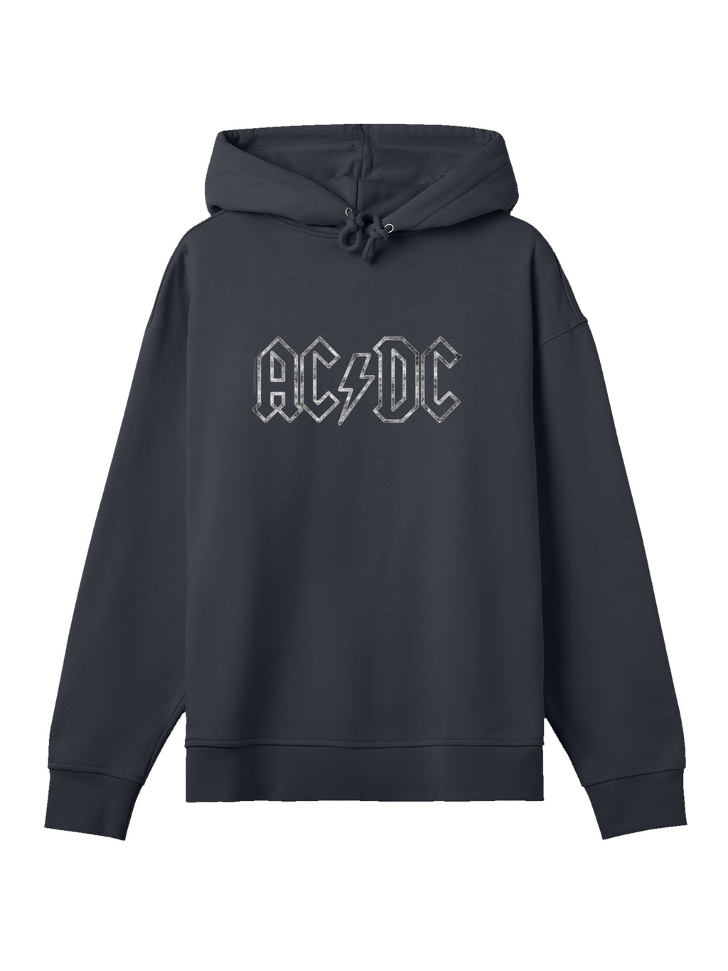 ACDC Jagged Logo Oversize-Kapuzenpullover für Damen