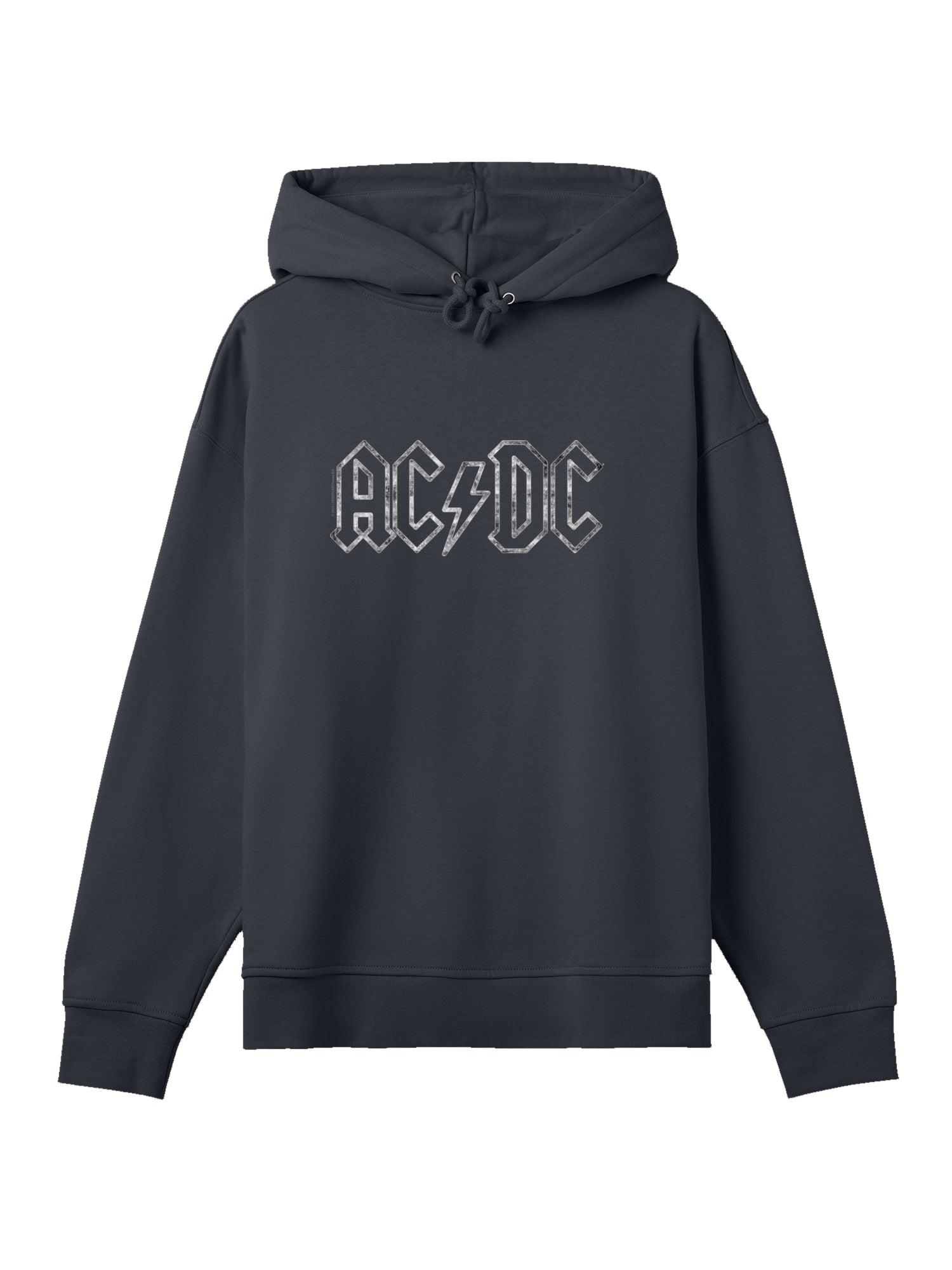 ACDC Jagged Logo Oversize-Kapuzenpullover für Damen