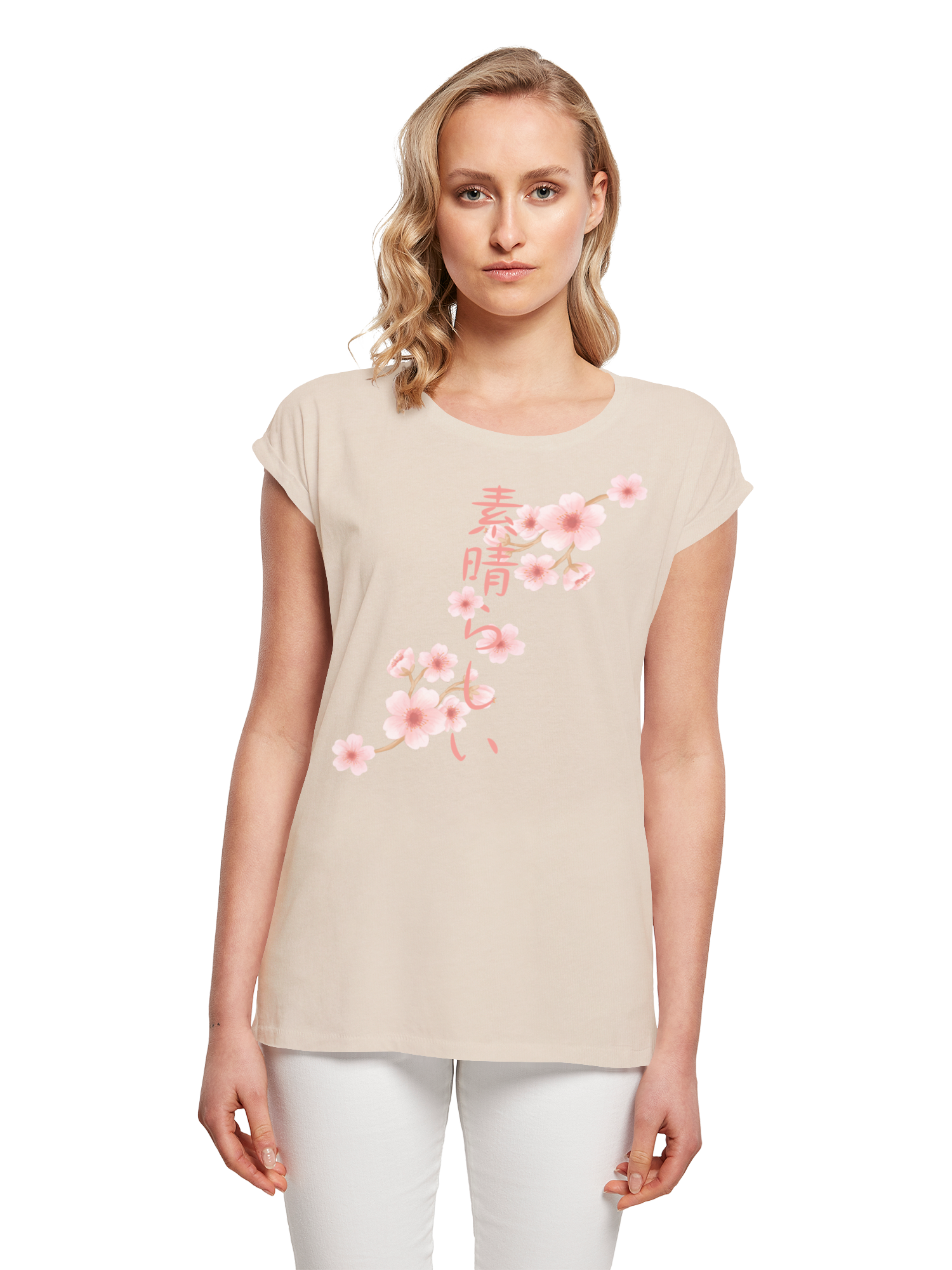 Kirschblüten Asien Damen T-Shirt