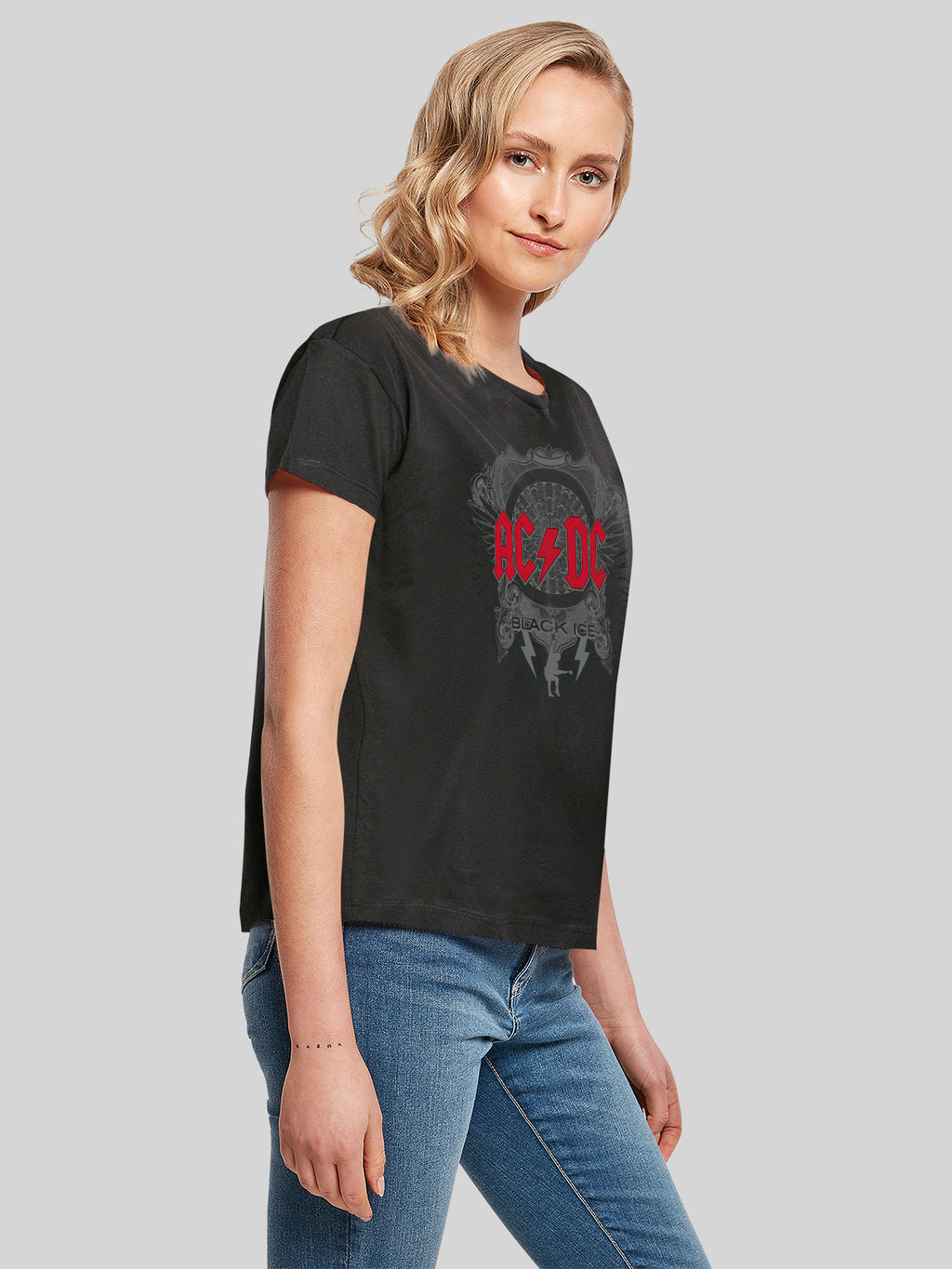 AC/DC Black Ice Ladies Box T-Shirt
