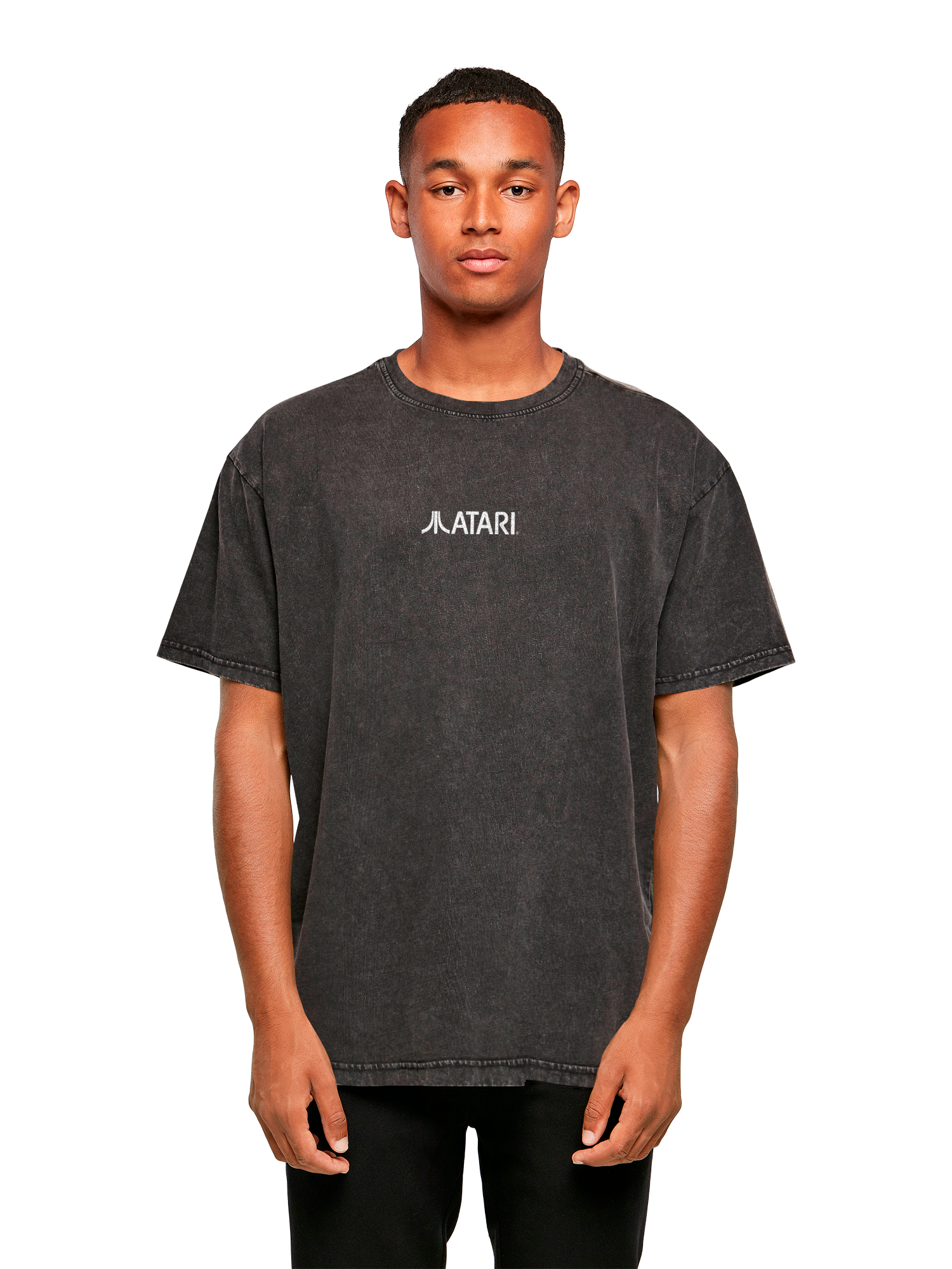 Atari Spiele Logo Retro Gaming Vintage Oversized T-Shirt