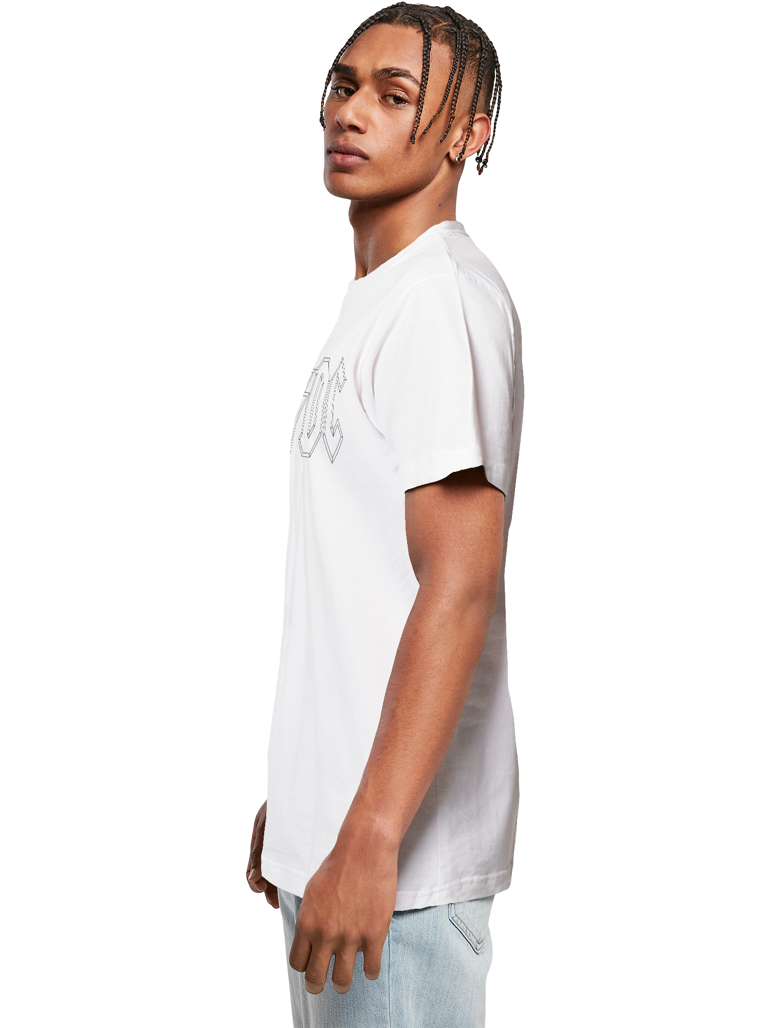 AC/DC Black Outline Logo T-Shirt