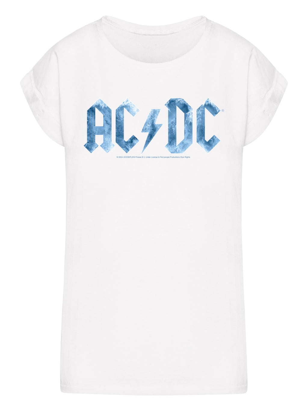 ACDC Blue Ice Logo Damen T-Shirt