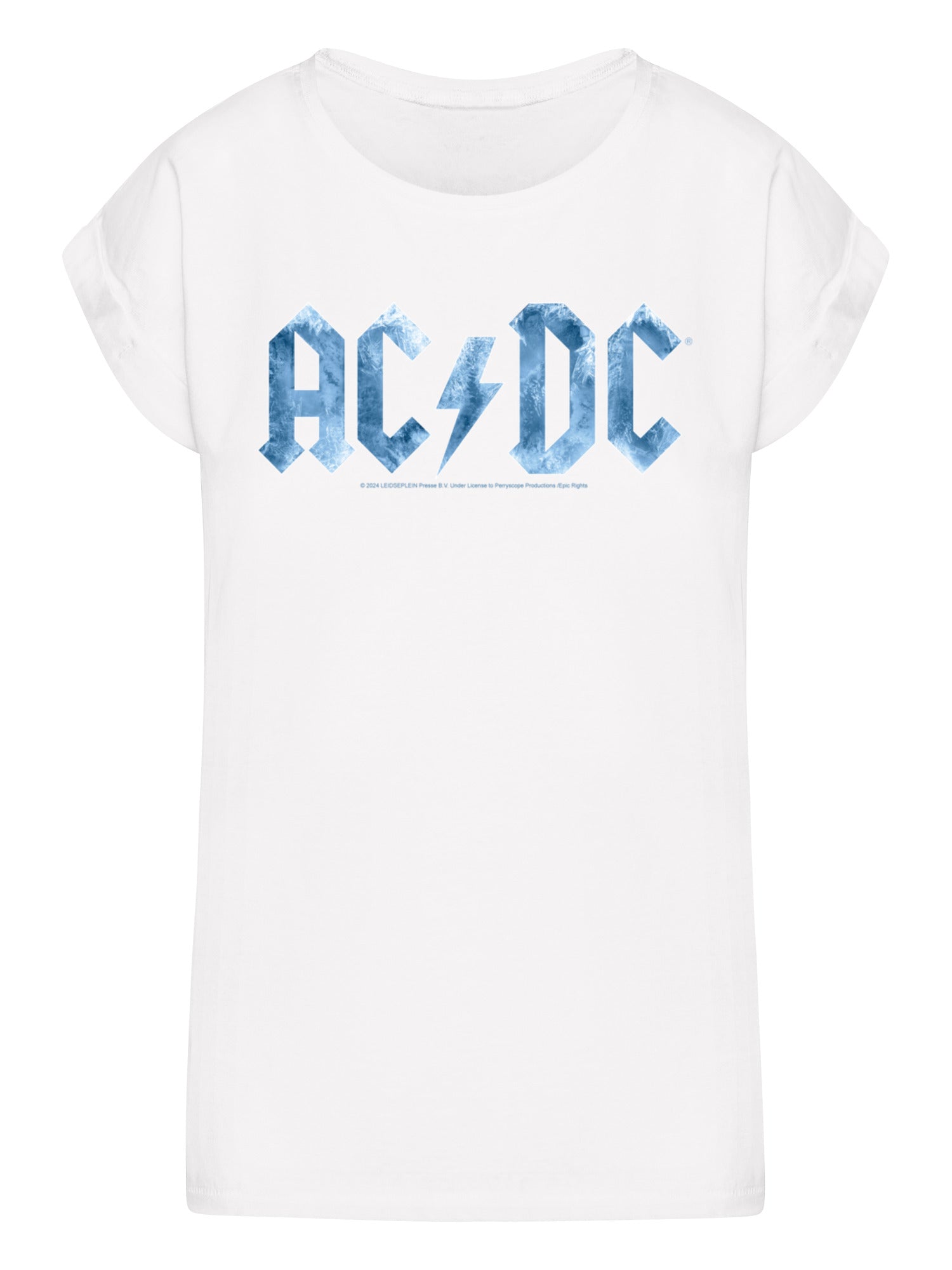 ACDC Blue Ice Logo Damen T-Shirt