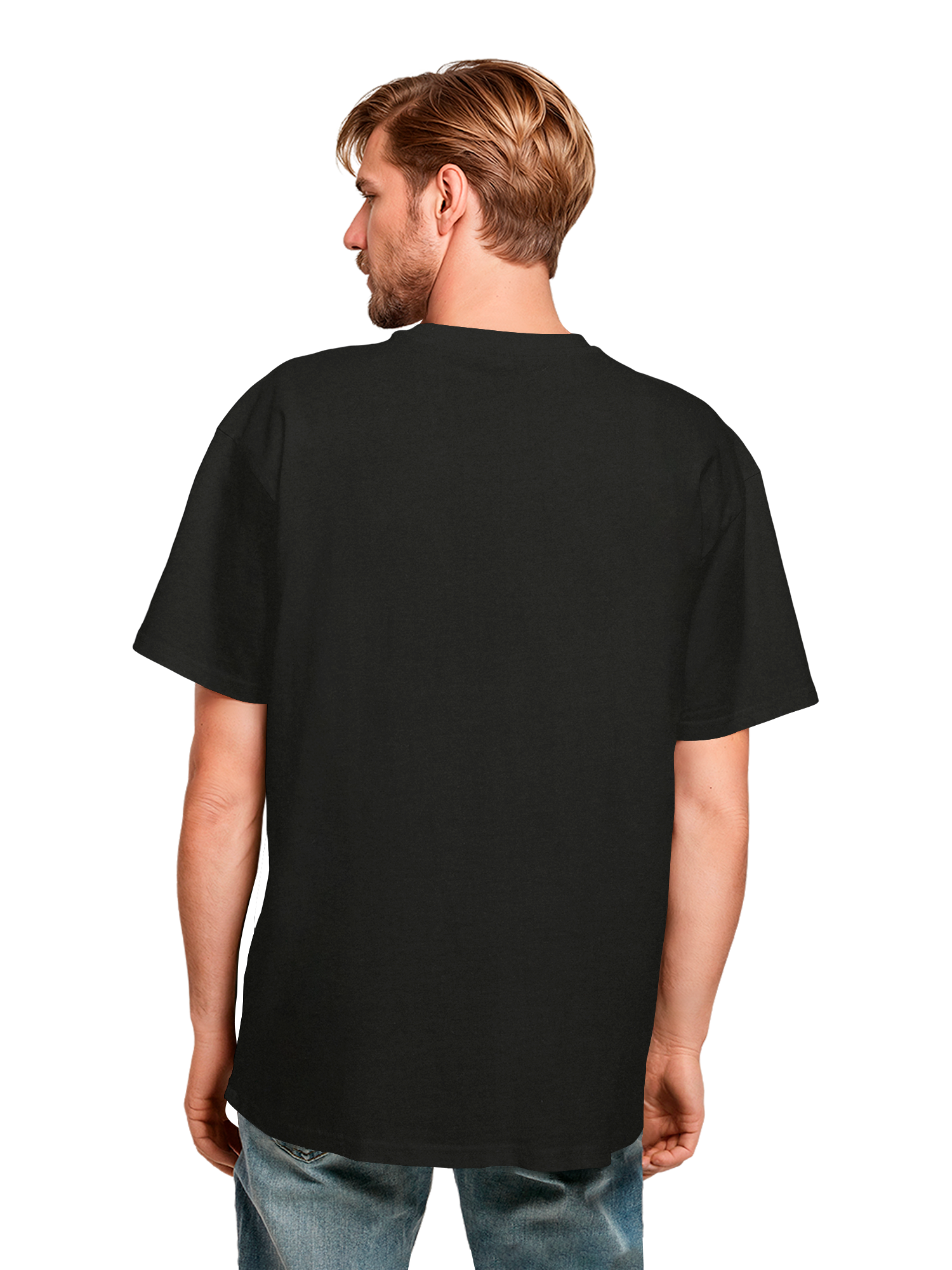 Mountain Sunset Retro Art T-shirt surdimensionné lourd