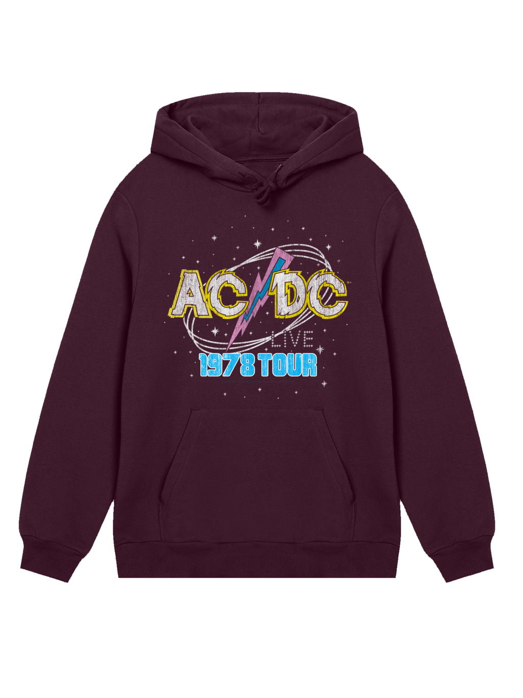 ACDC 1981 Live Tour Herren Hoodie