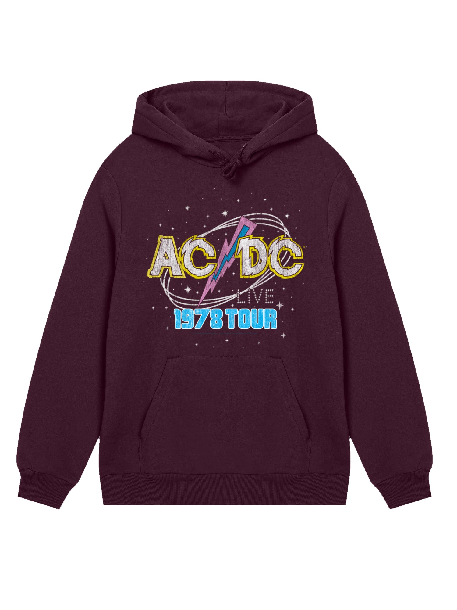 ACDC 1981 Live Tour Herren Hoodie