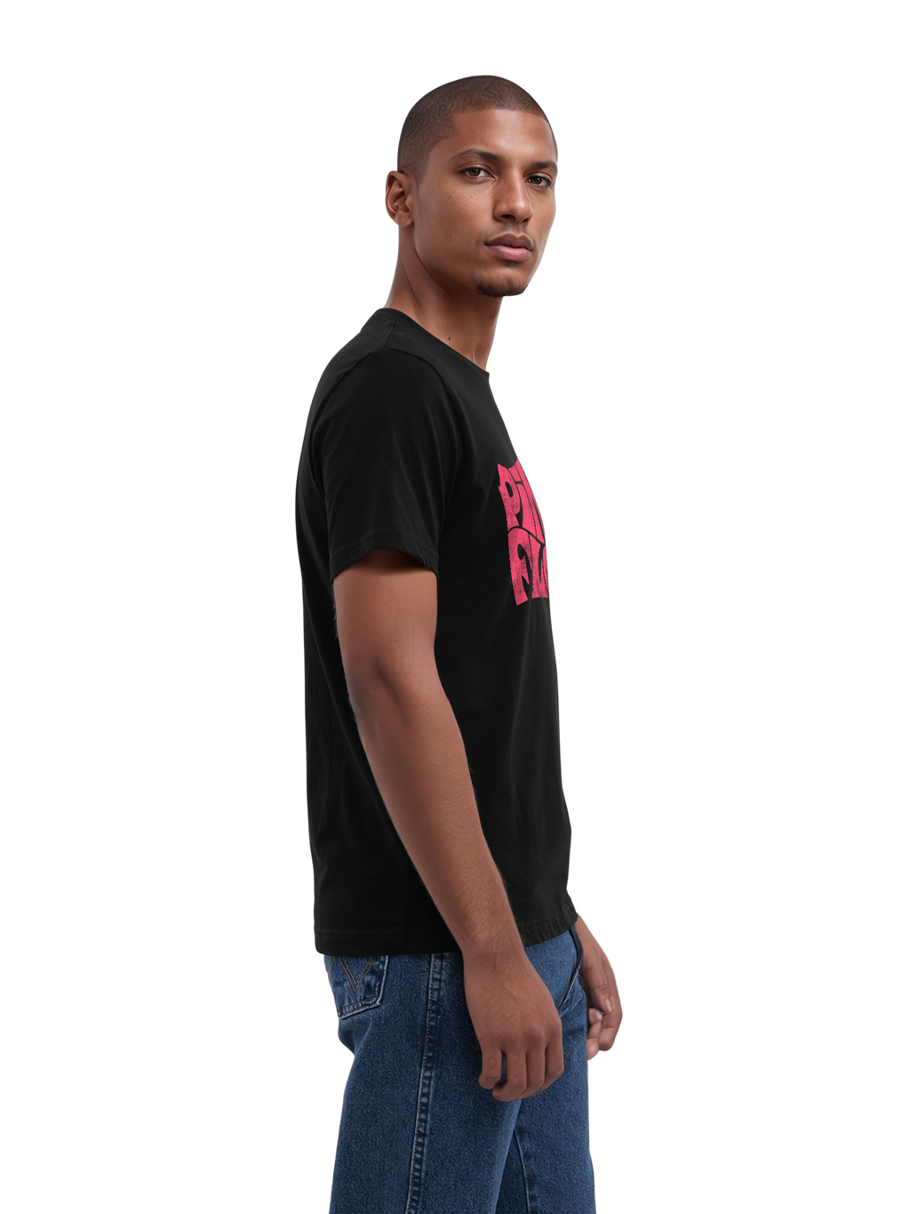 Camiseta orgánica de los hombres de Pink Floyd Retro Retro