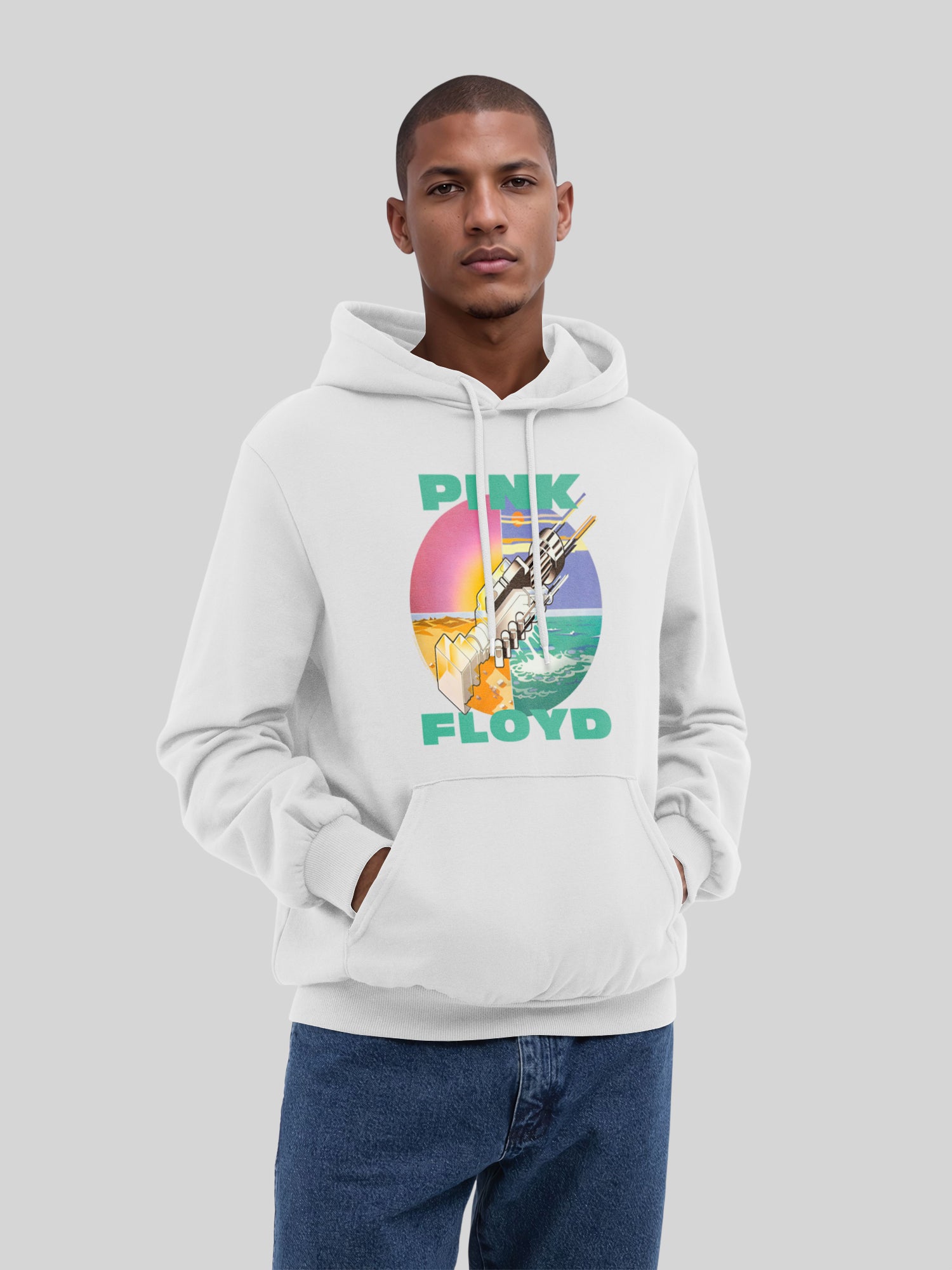 Pink Floyd Wish You Were Here Men's Organic Hoodie