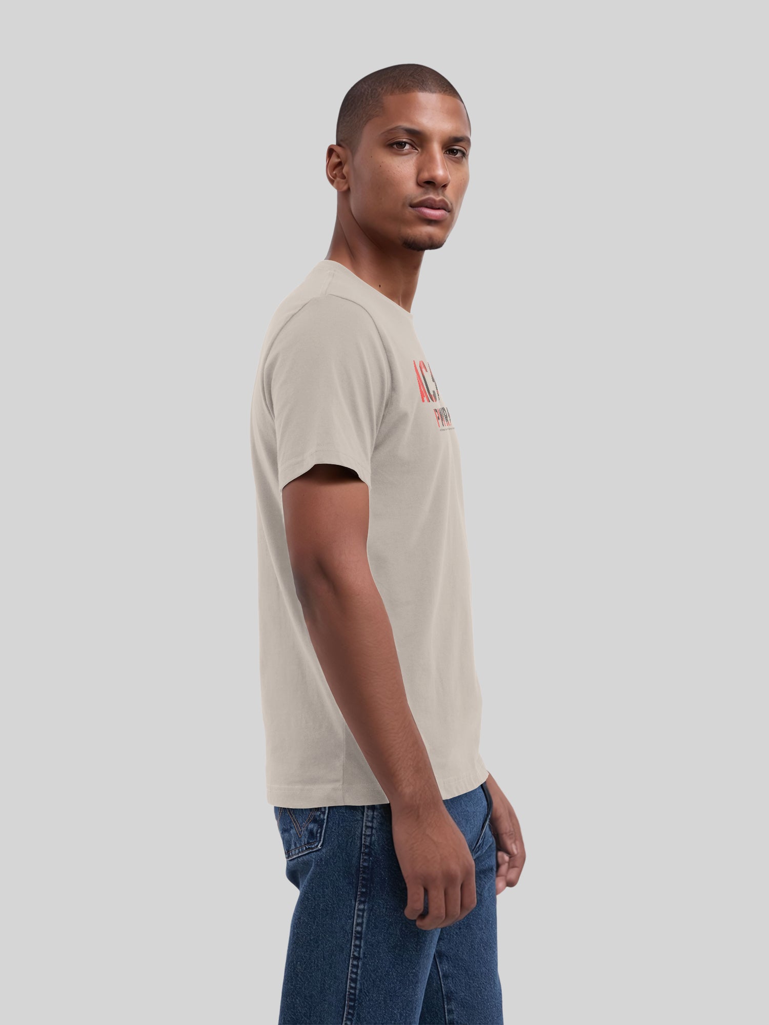 AC/DC PWRUP Photo Logo Organic T-Shirt