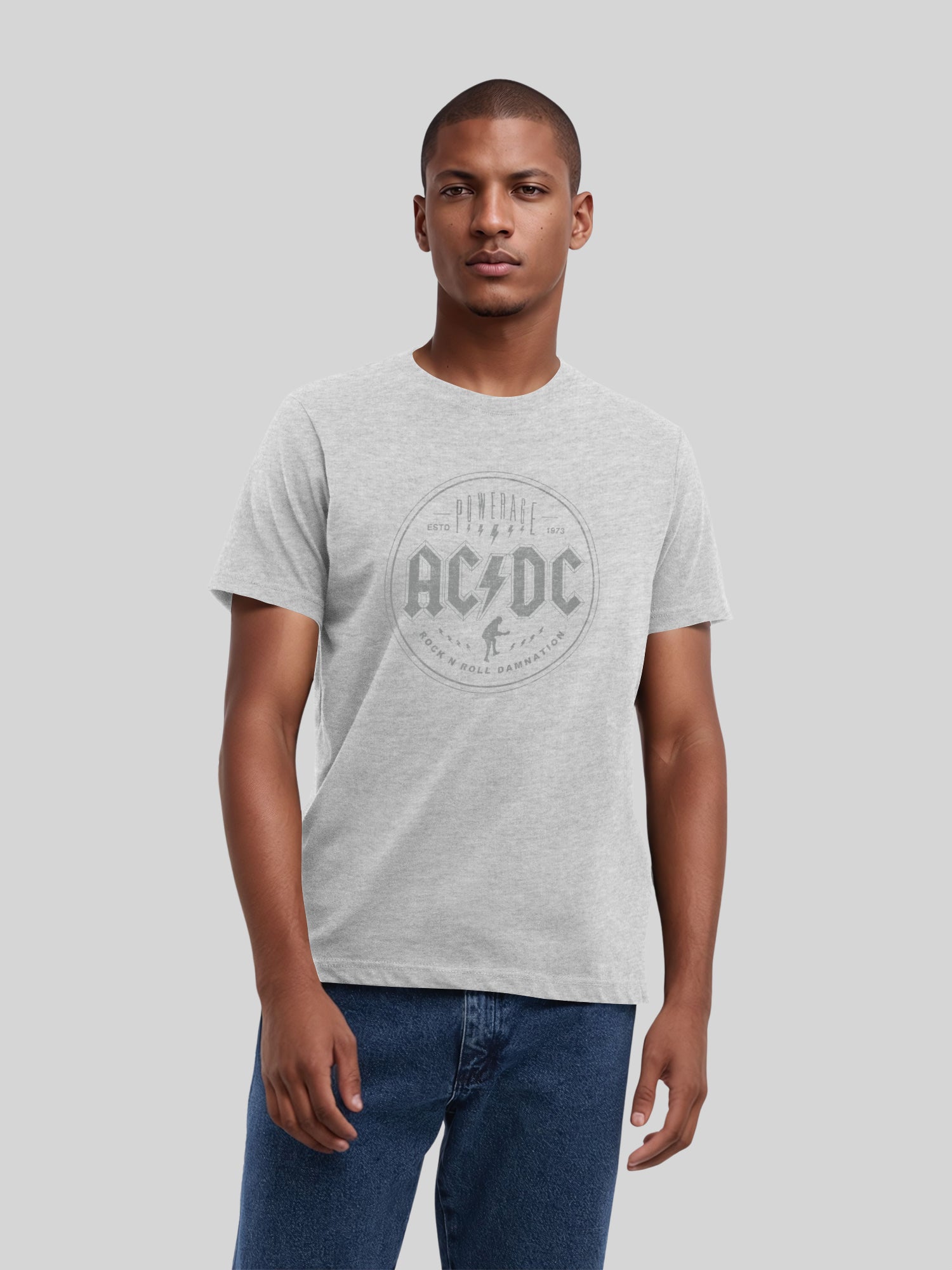 ACDC Rock N Roll Damnation Herren T-Shirt
