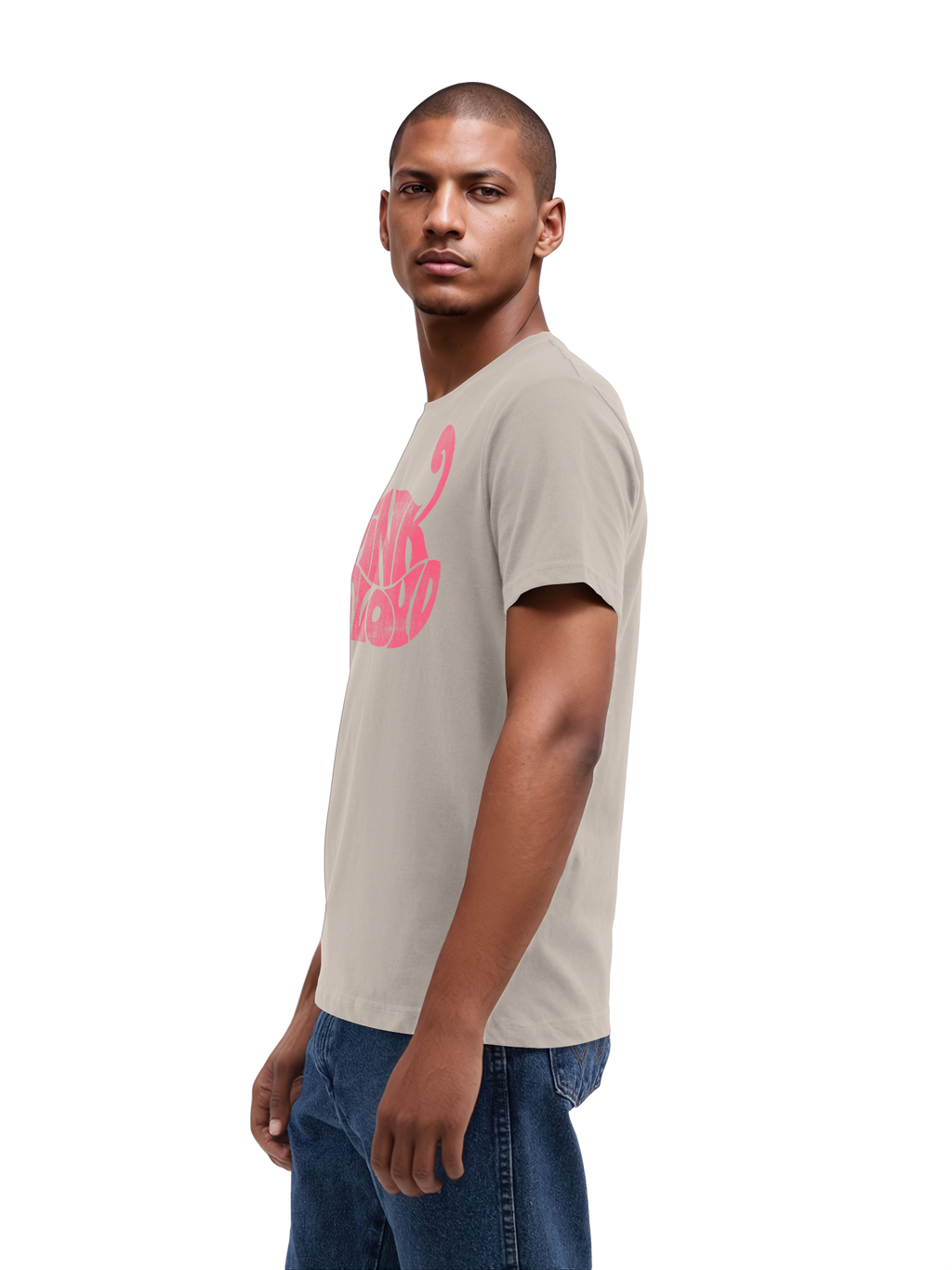 Camiseta orgánica de los hombres de Pink Floyd Retro Retro