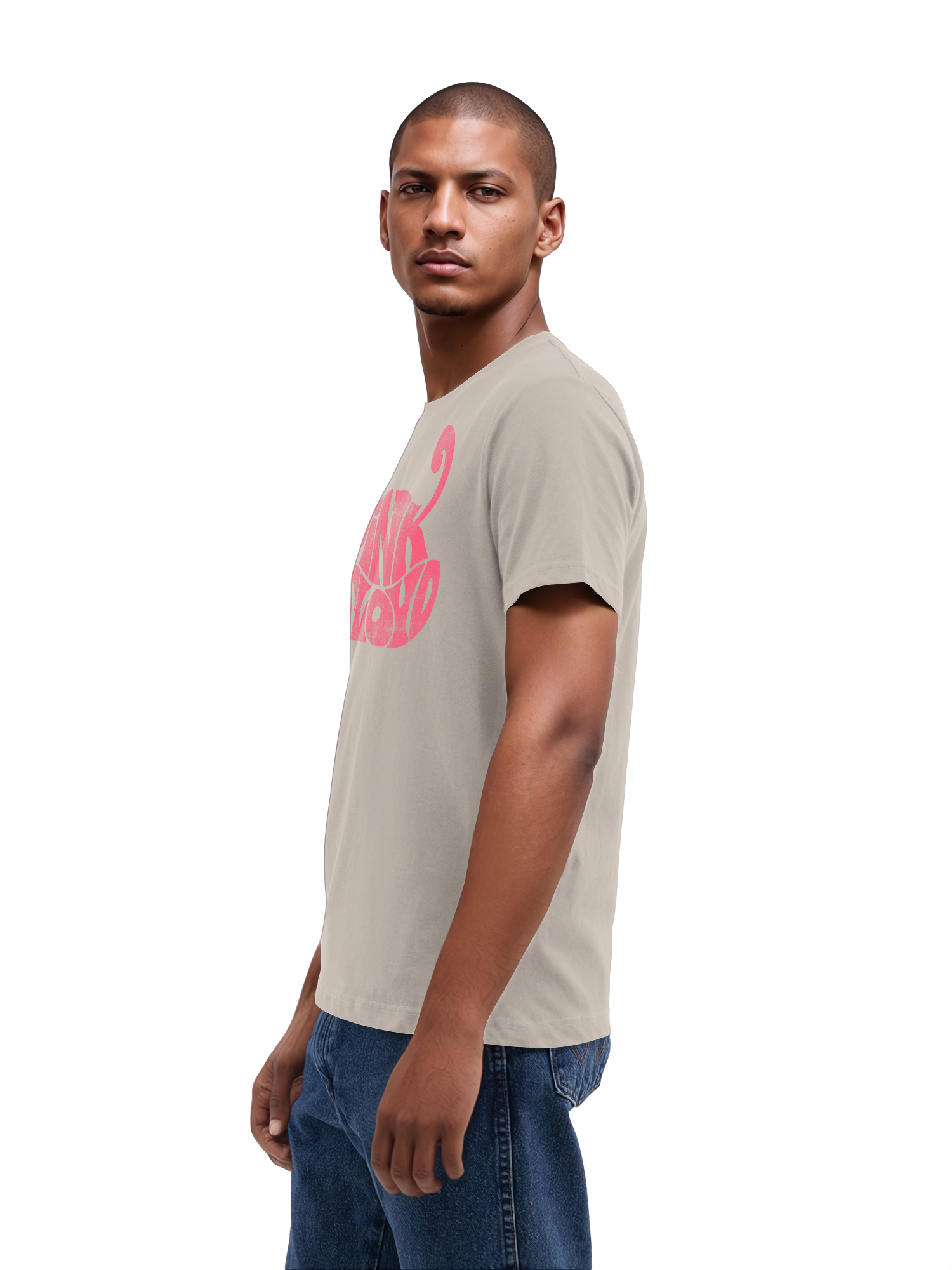 Camiseta orgánica de los hombres de Pink Floyd Retro Retro