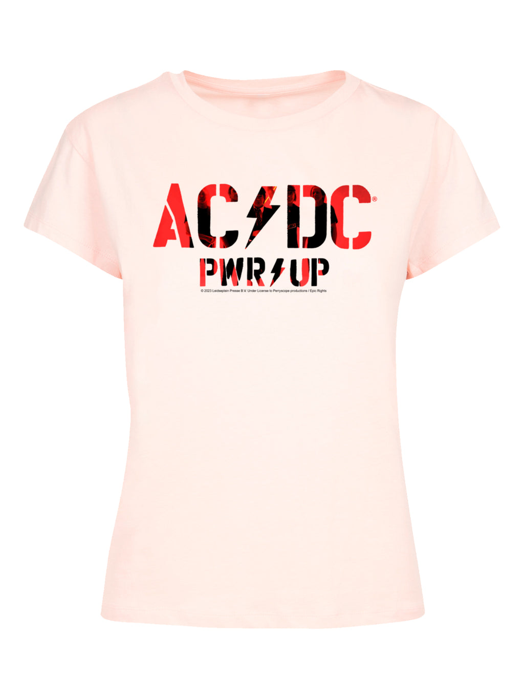 AC/DC PWRUP Photo Logo Box T-Shirt