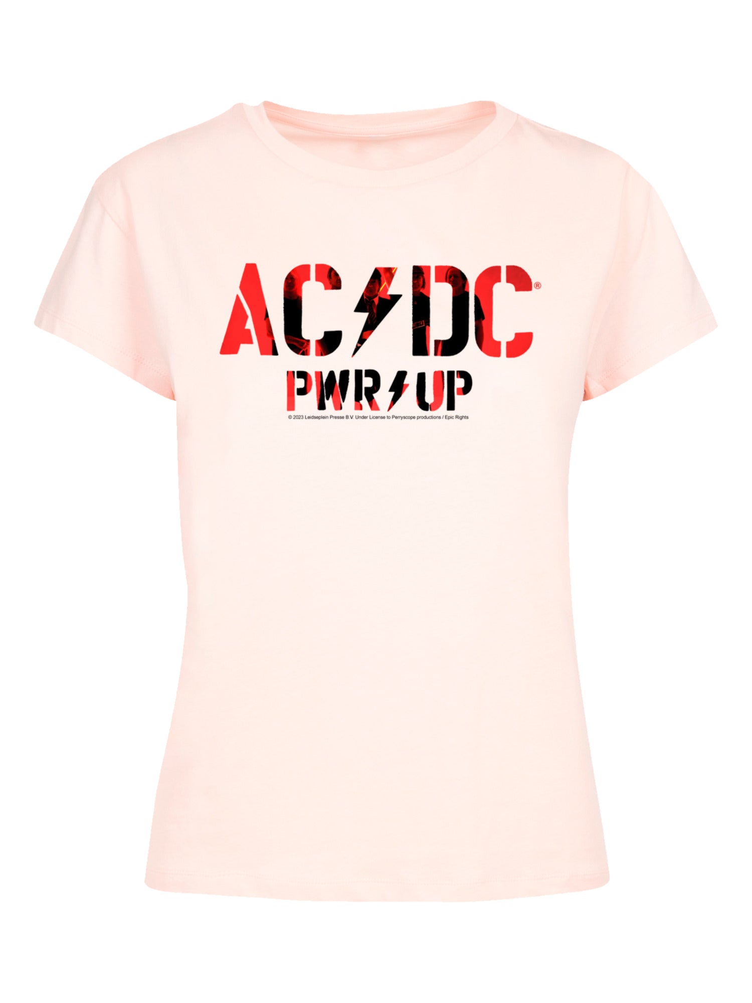 AC/DC PWRUP Photo Logo Box T-Shirt
