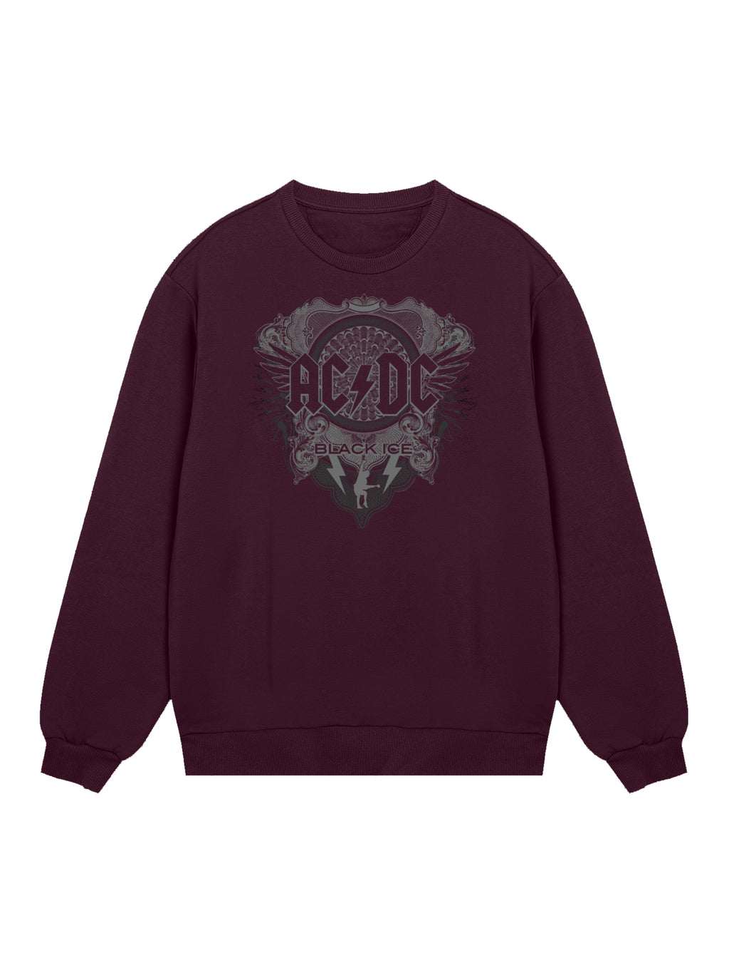 ACDC Black Ice avec de vraies blancs | Pull régulier pour hommes