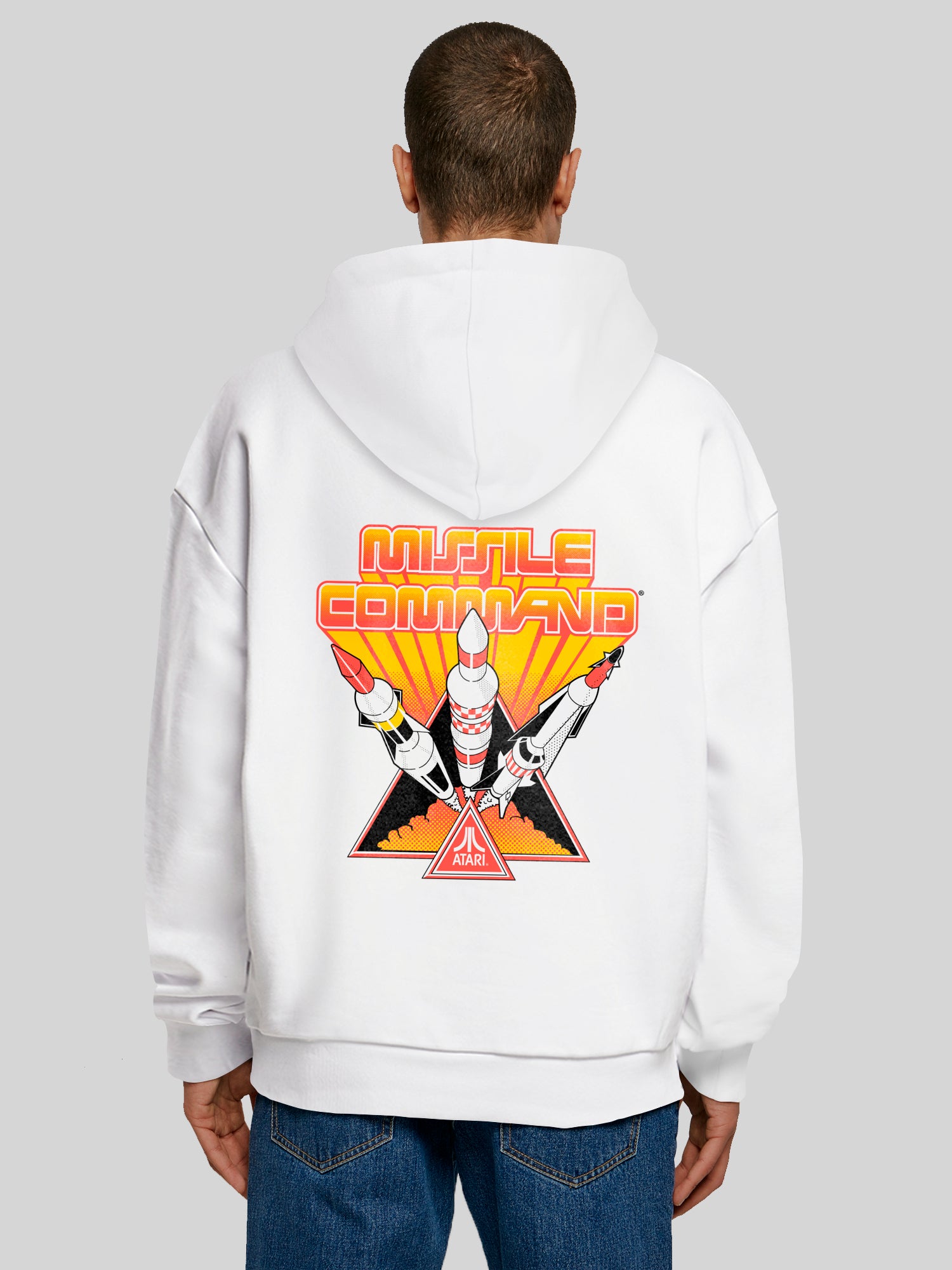 Missile Command Triple Shot Atari Retro Gaming Kapuzenpullover