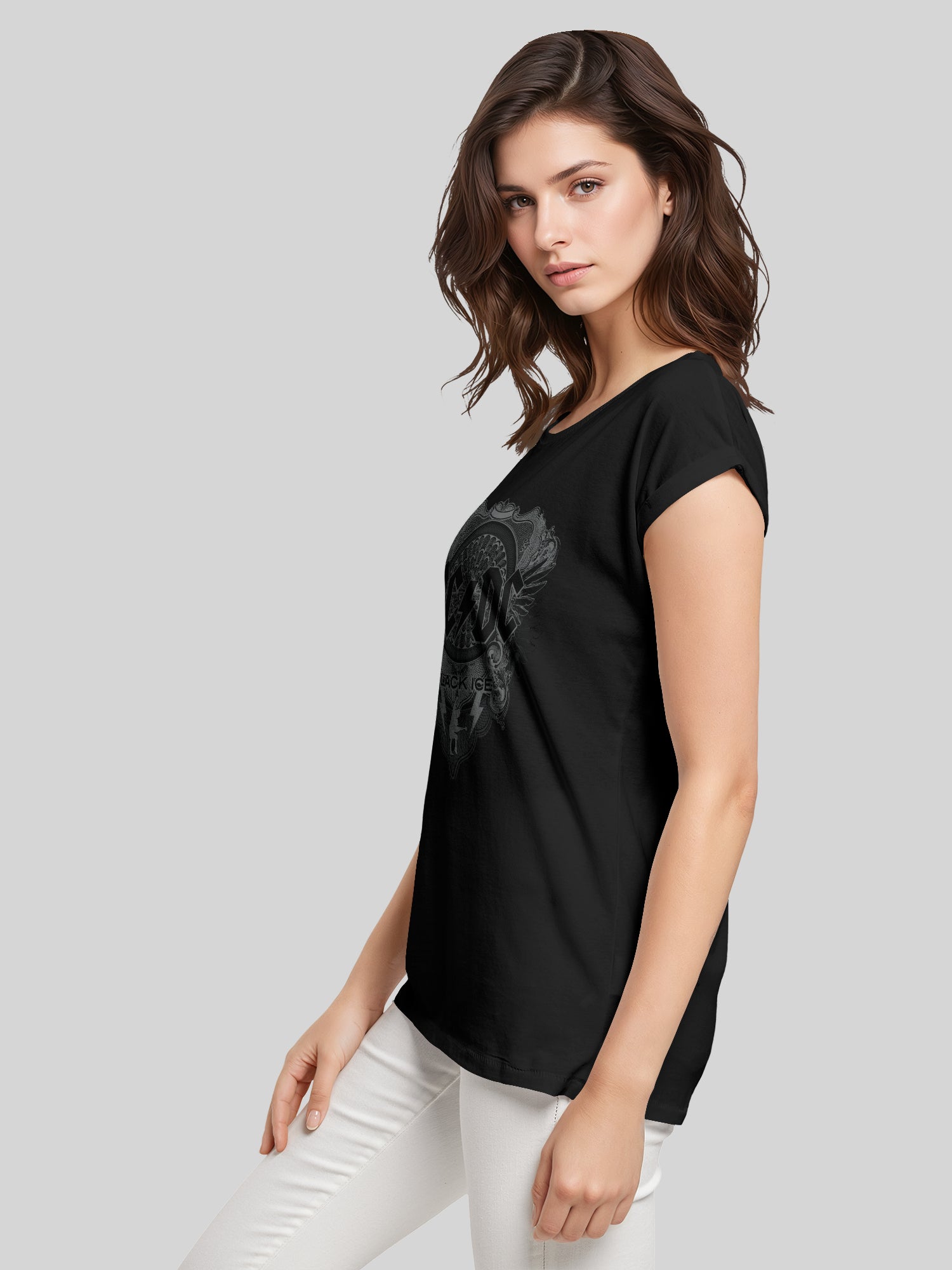 ACDC Black Ice Damen T-Shirt