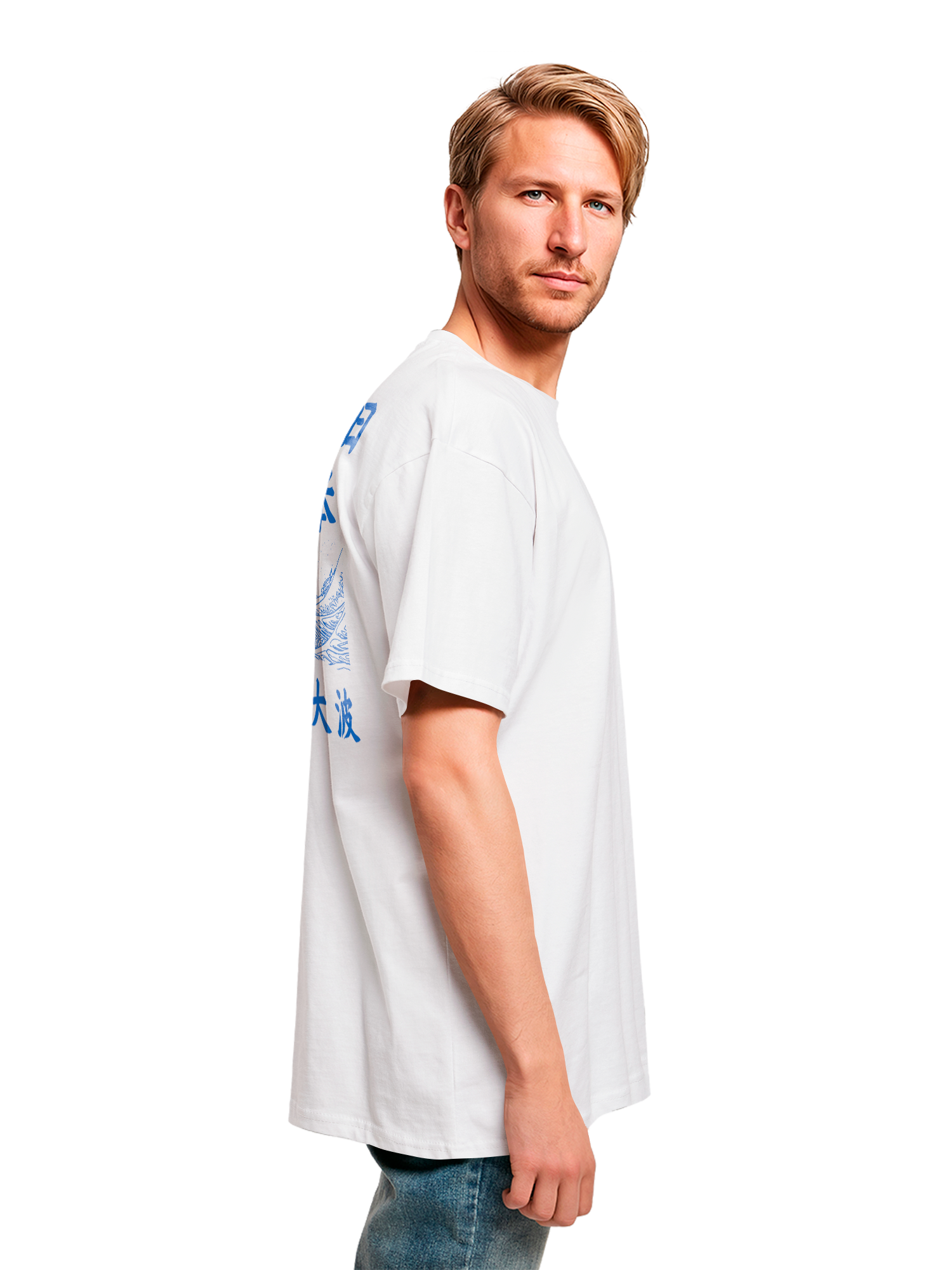 Kanagawa Wave Heavy Oversize T-Shirt