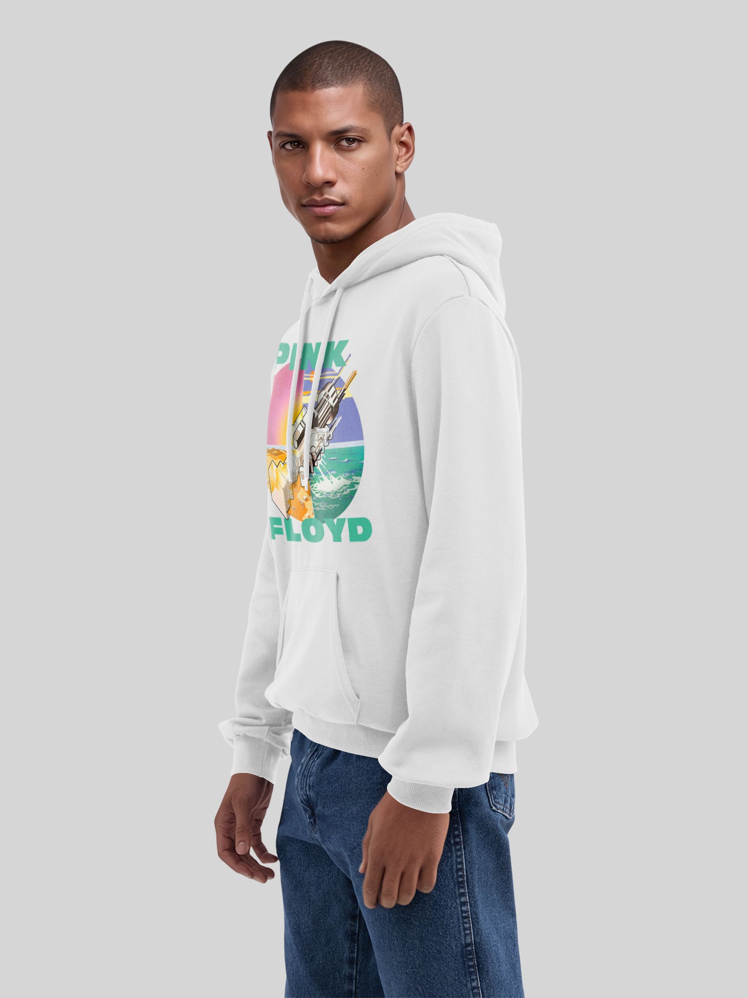 Pink Floyd Wish You Were Here Men's Organic Hoodie