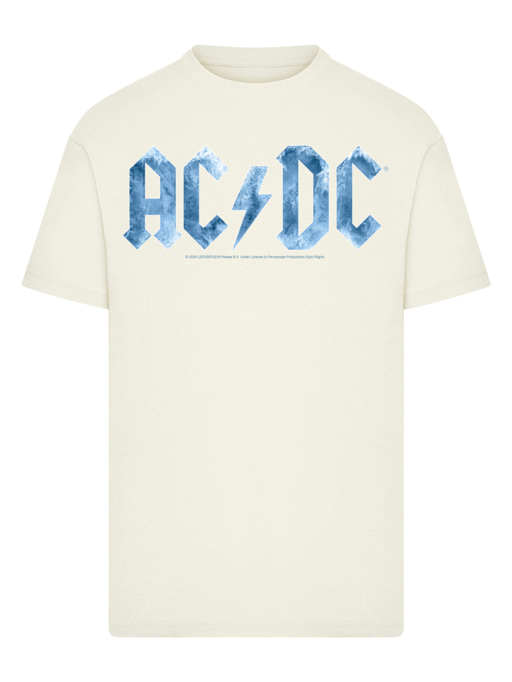 Camiseta ACDC Blue Ice Logo Camiseta redonda
