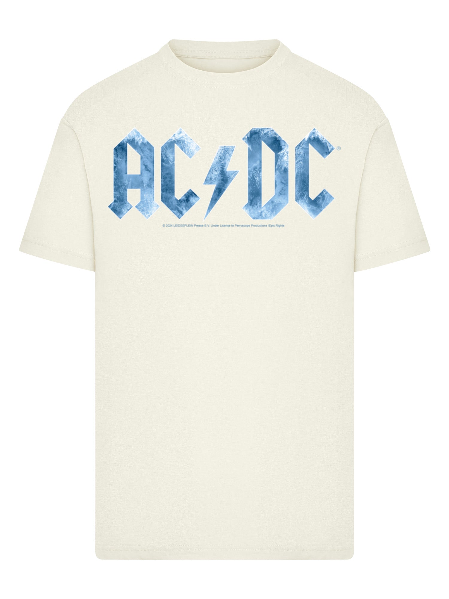 Camiseta ACDC Blue Ice Logo Camiseta redonda