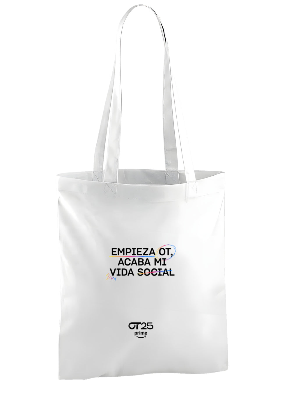 Merchandising Exclusivo Operación Triunfo Empieza OT, Acaba MI Vida Social Tote bag