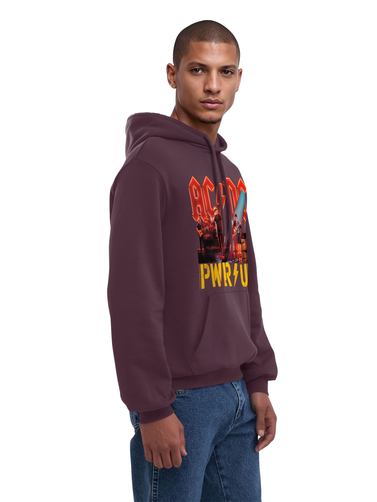 ACDC PWRUP Stage Lights Herren Hoodie