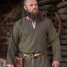 Green medieval tunics for men