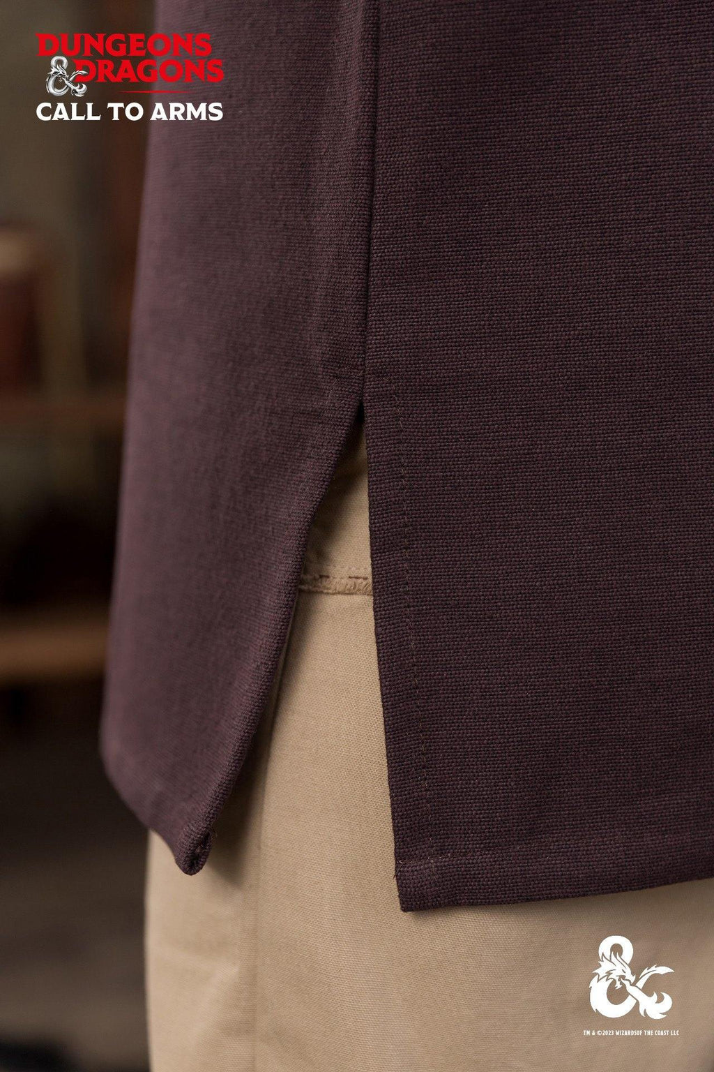 Dungeons & Dragons Barbaren Hemd Braun