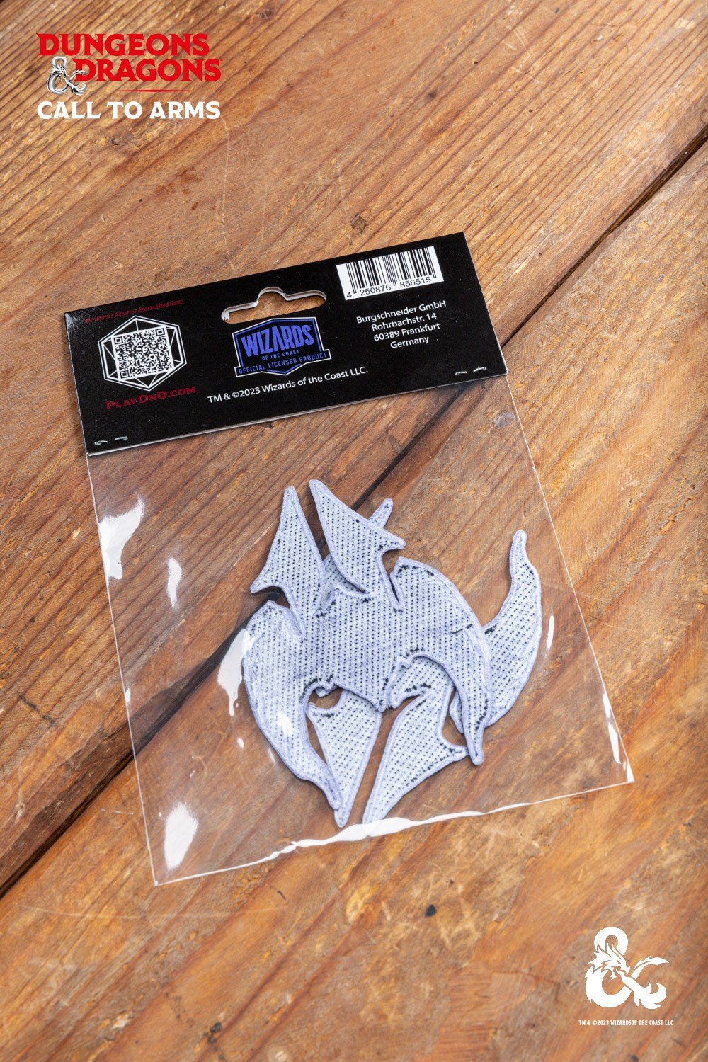 Conjunto de parches de símbolos de clase de Dungeons & Dragons Paladín