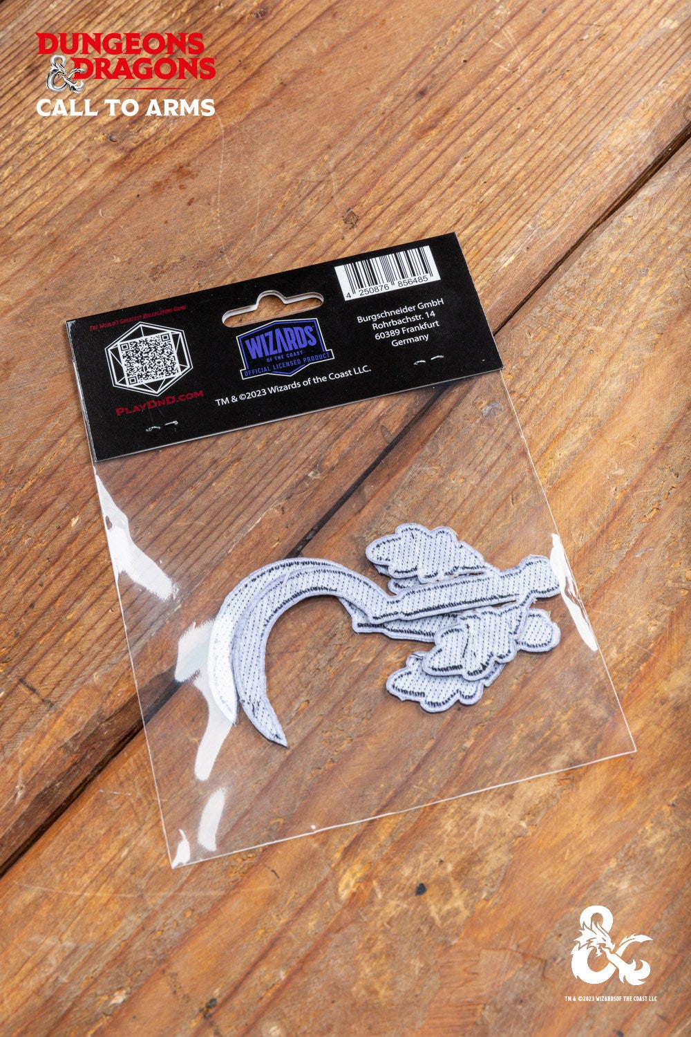 Conjunto de parches de símbolos de clase de Dungeons & Dragons Druida.