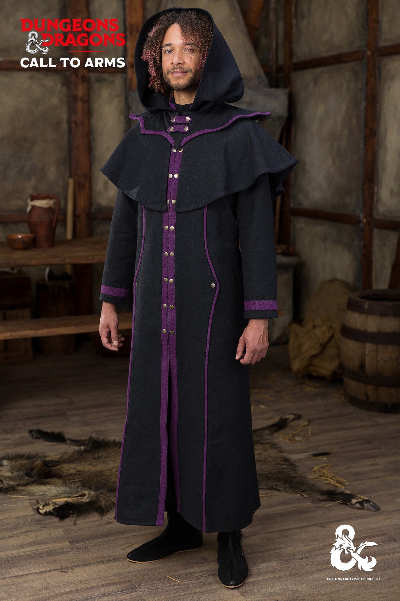 Dungeons & Dragons Warlock Black/Purple Set