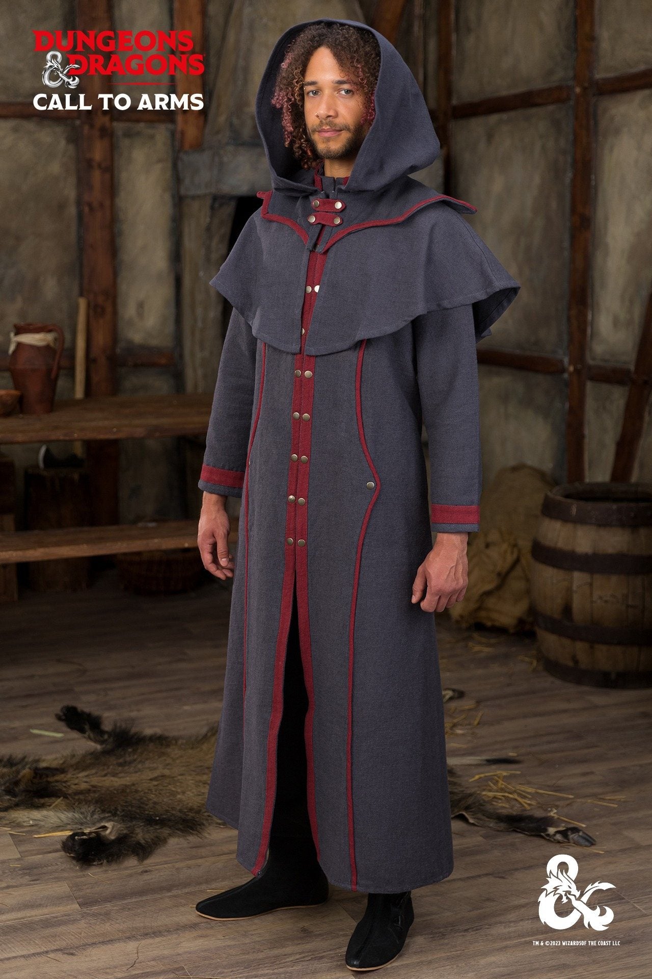 Dungeons & Dragons Warlock Grey/Red Set