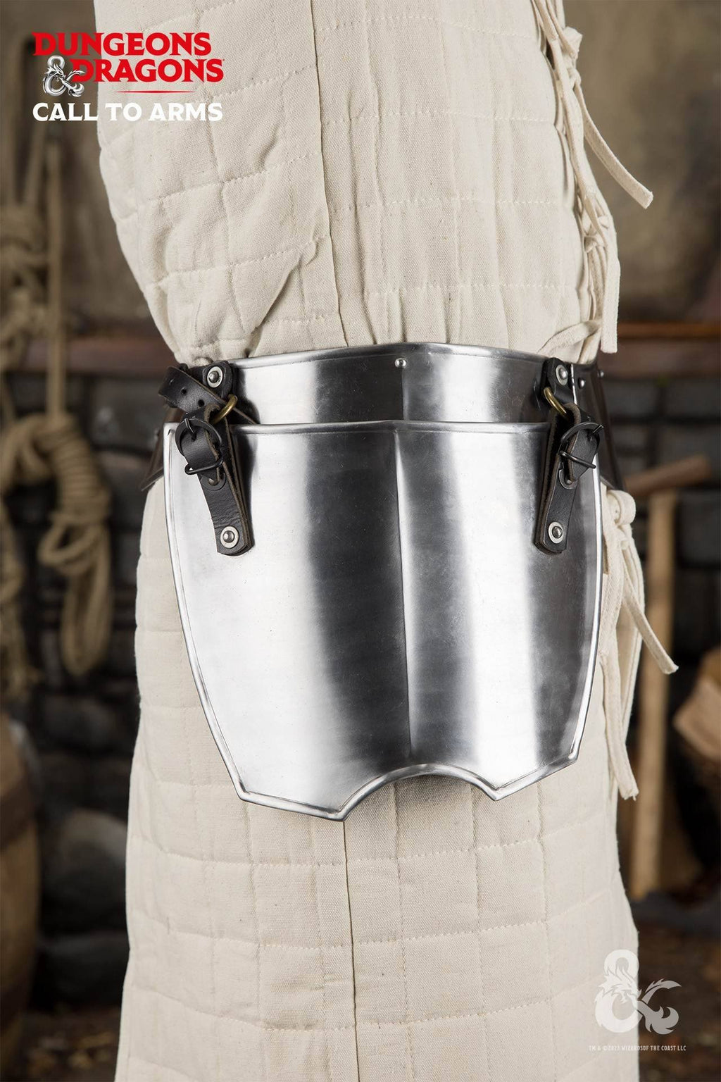 Dungeons & Dragons Steel Belt & Tassets polished