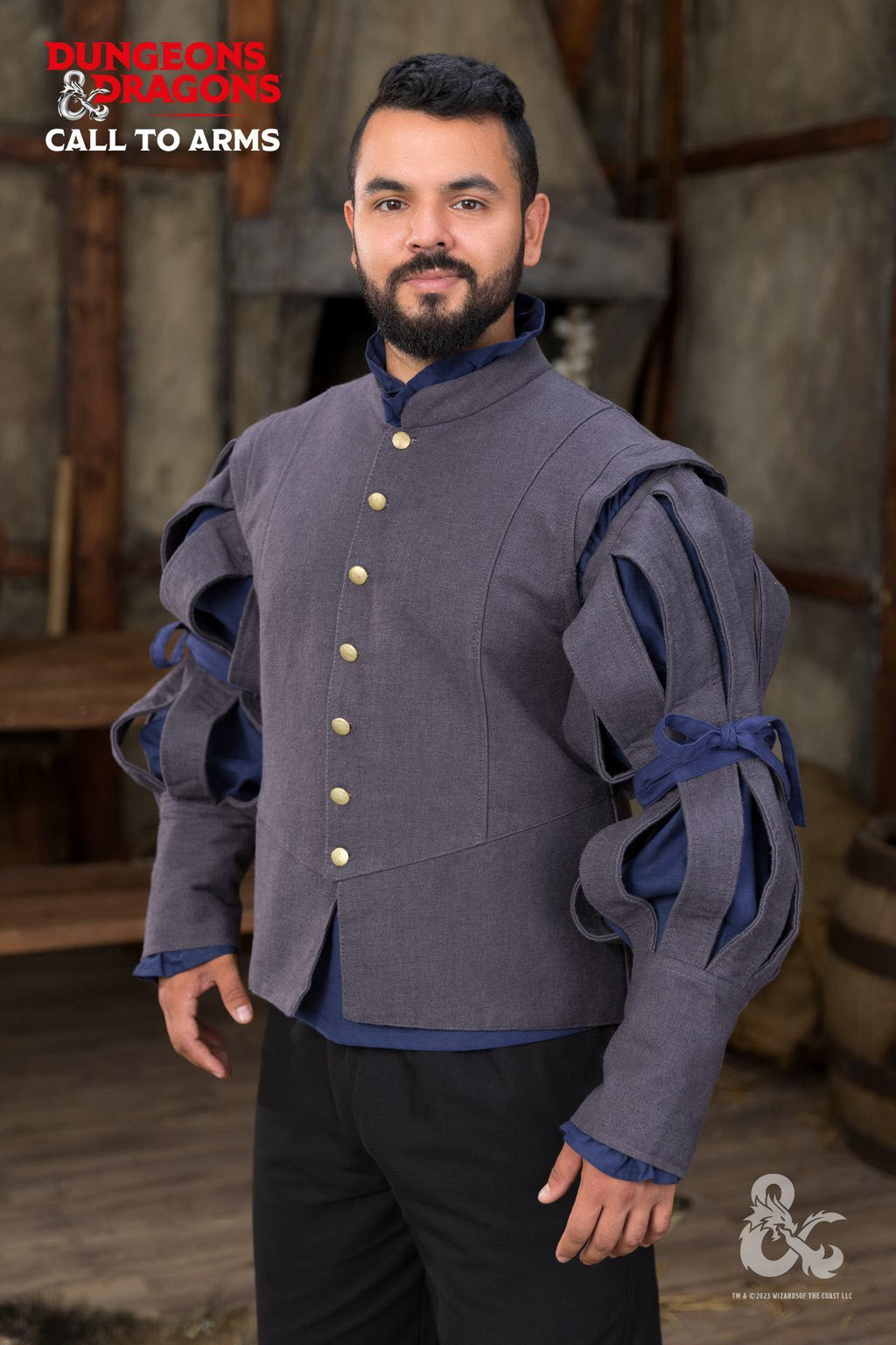 Dungeons & Dragons Bard Blue / Grey Set