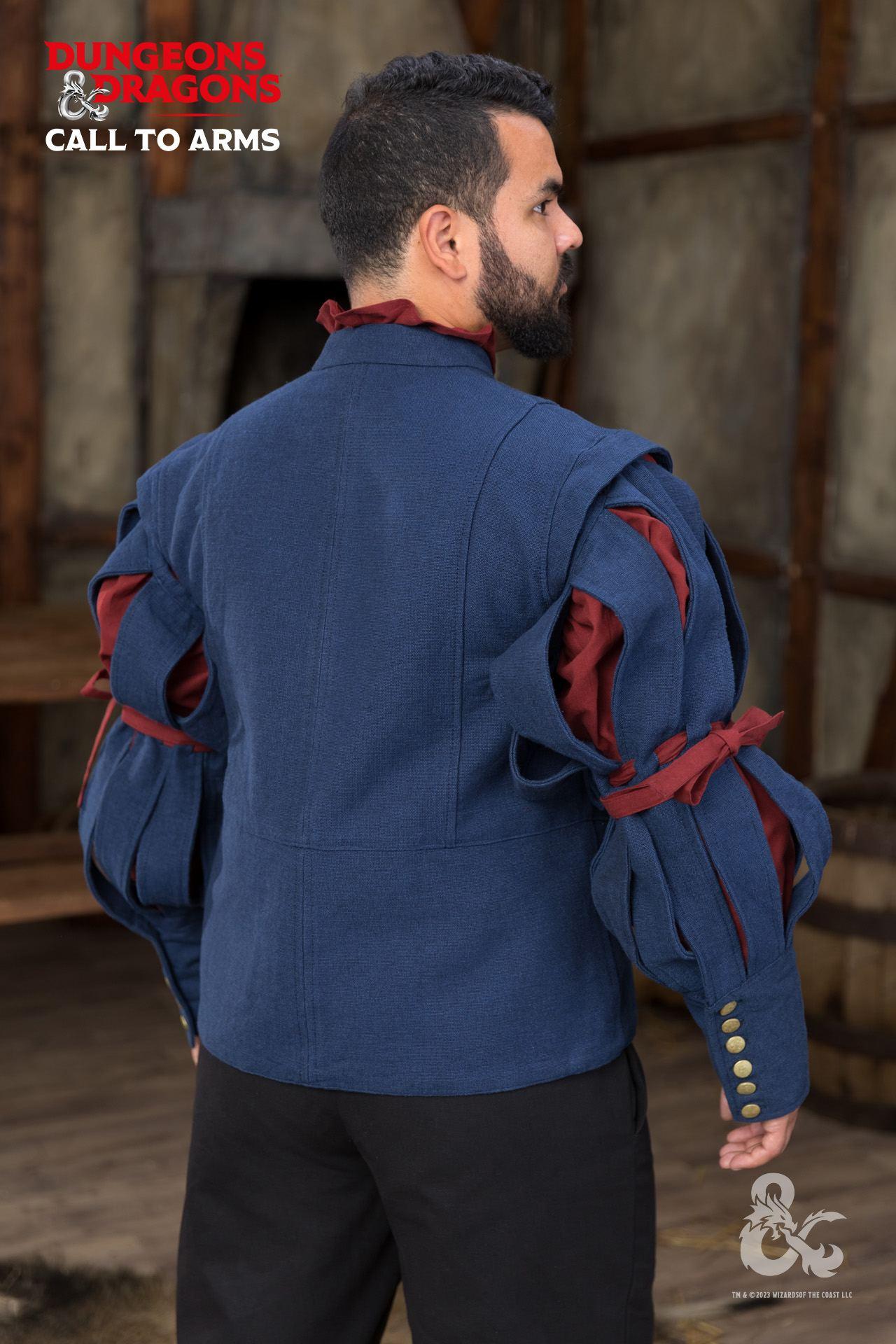 Dungeons & Dragons Bard Jerkin Blue