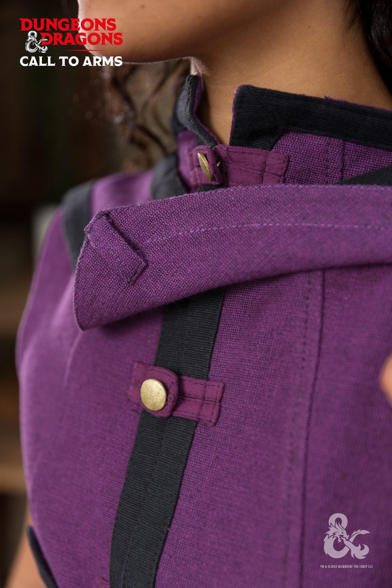 Dungeons & Dragons Zauberer Umhang Lila/Schwarz