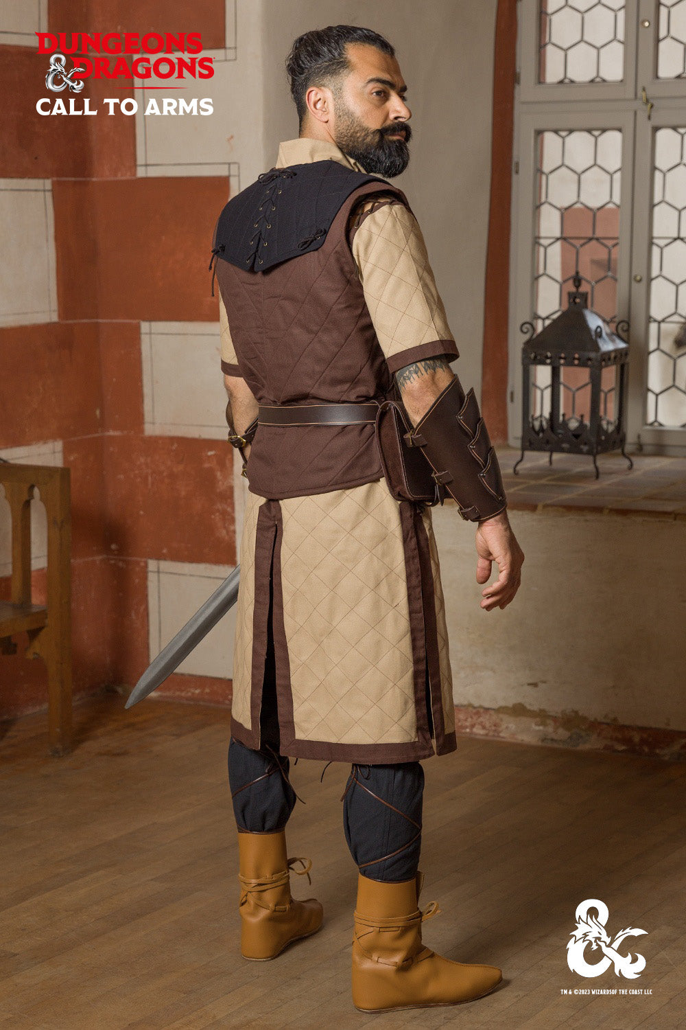 Dungeons & Dragons Kämpfer Gewandset Hanf/Braun