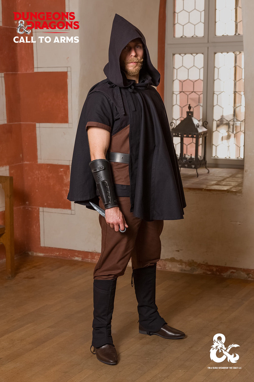 Dungeons & Dragons Pícaro - Marrón/Set negro