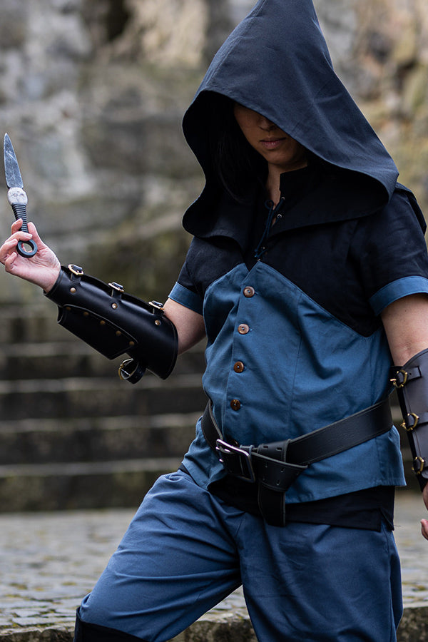 The blue rogue costume for D&D - Call to Arms