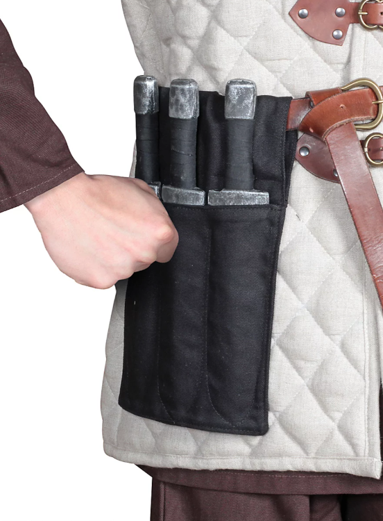 Throwing Knife Holder Kerria Black