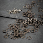 Rings for making chainmail.