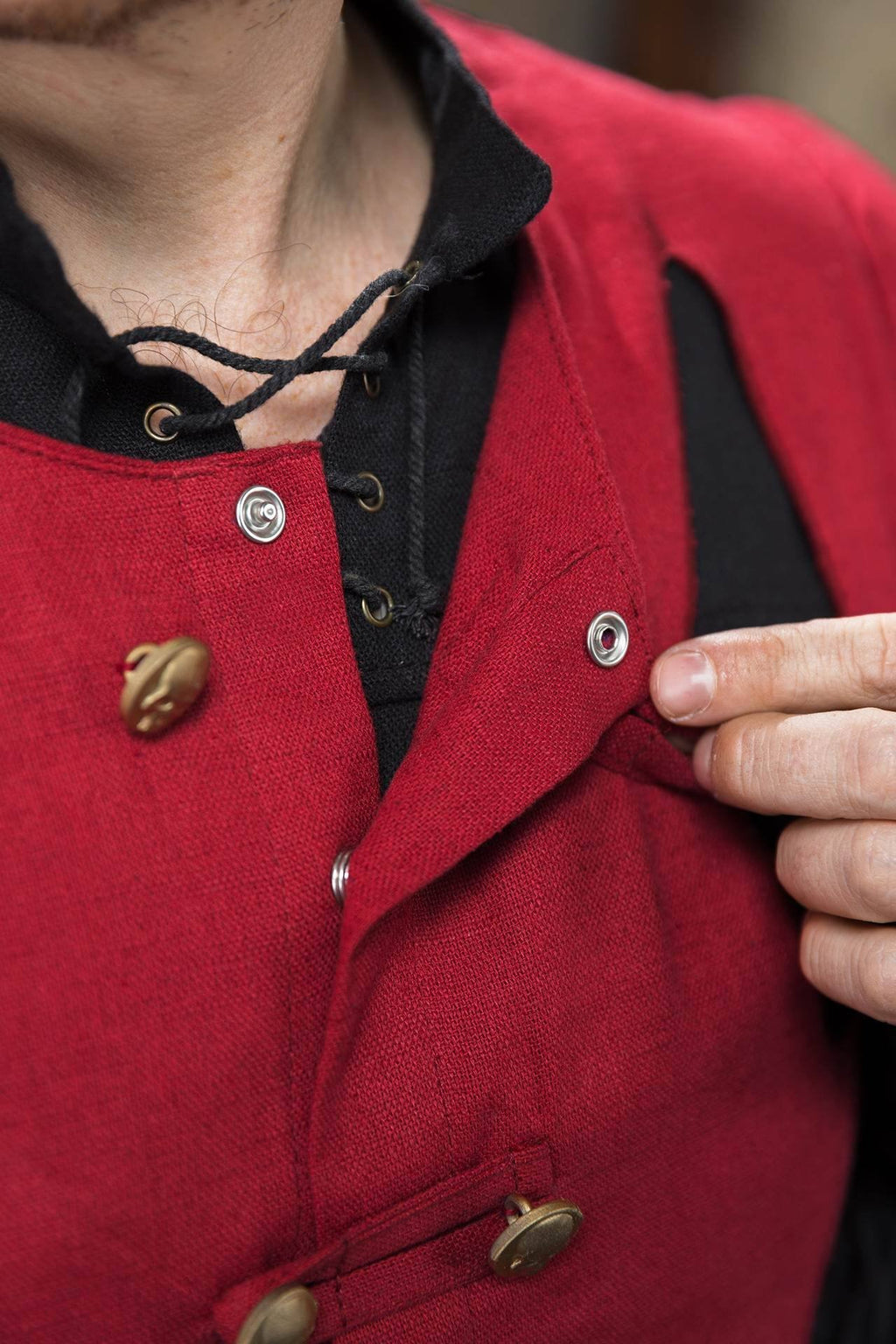 Warhammer Armoury Imperial Doublet Type B Dark Red