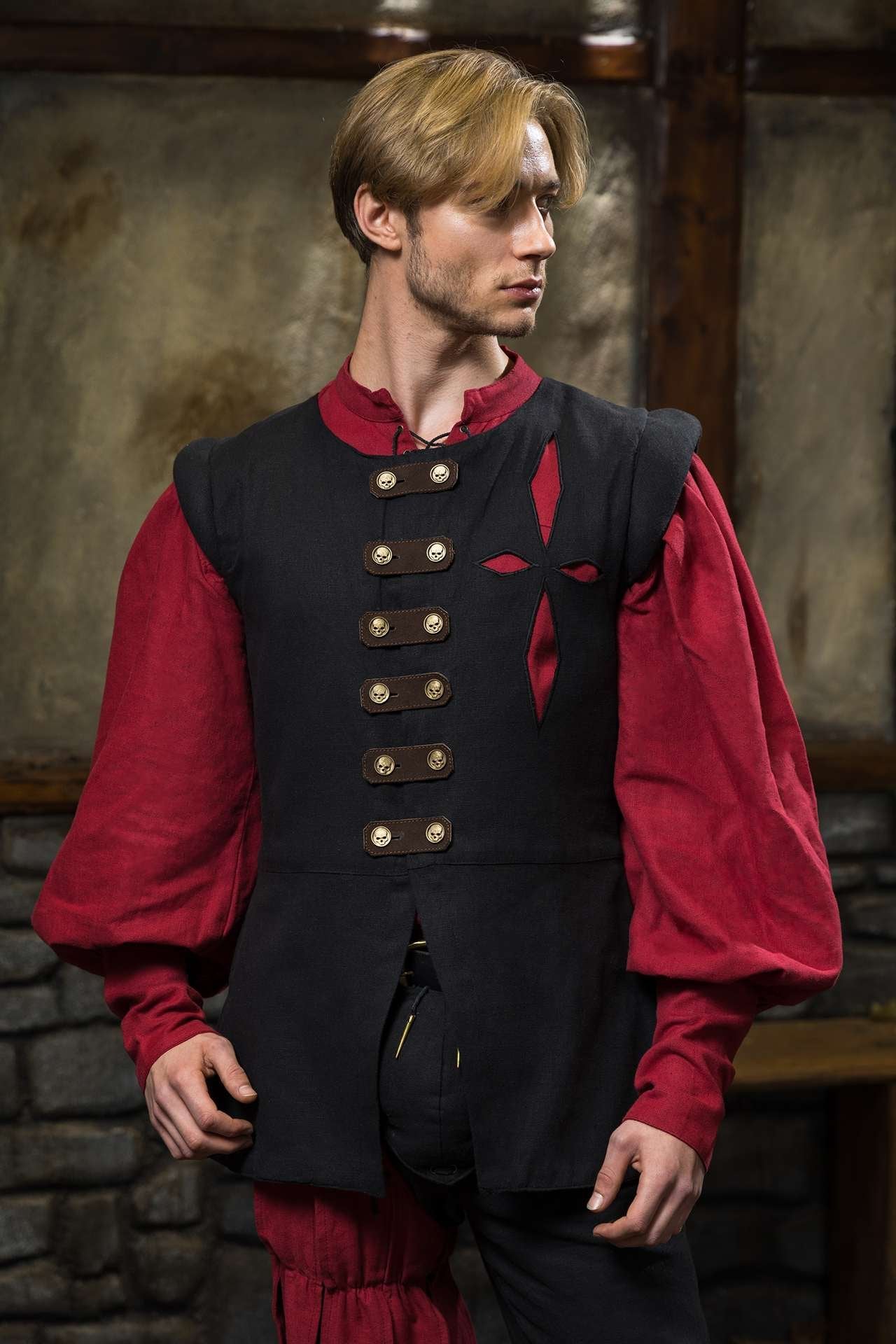 Warhammer Armoury Imperial Jerkin Type A Black