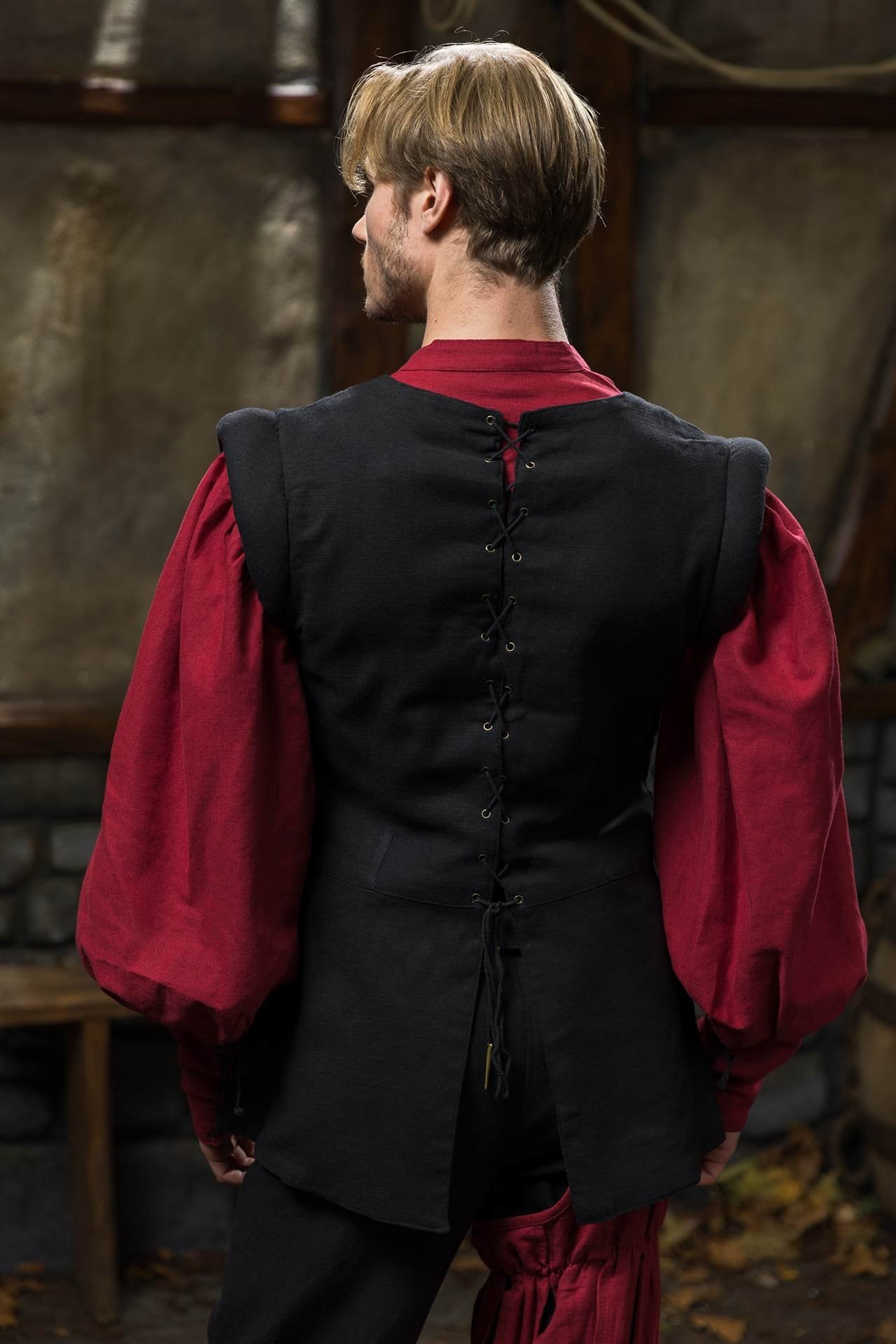 Warhammer Armoury Imperial Jerkin Type A Black